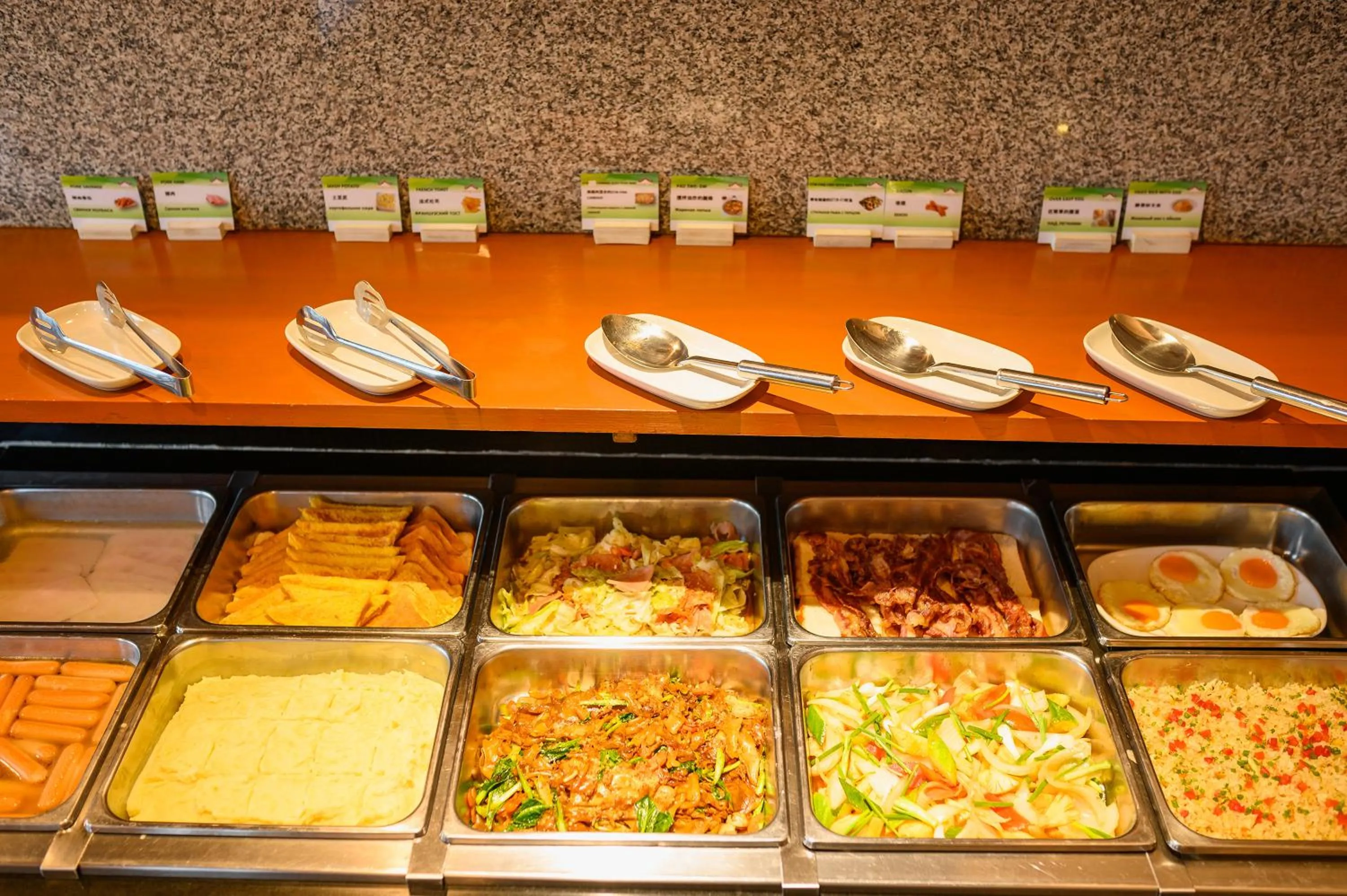 Buffet breakfast in Phuket Kata Resotel