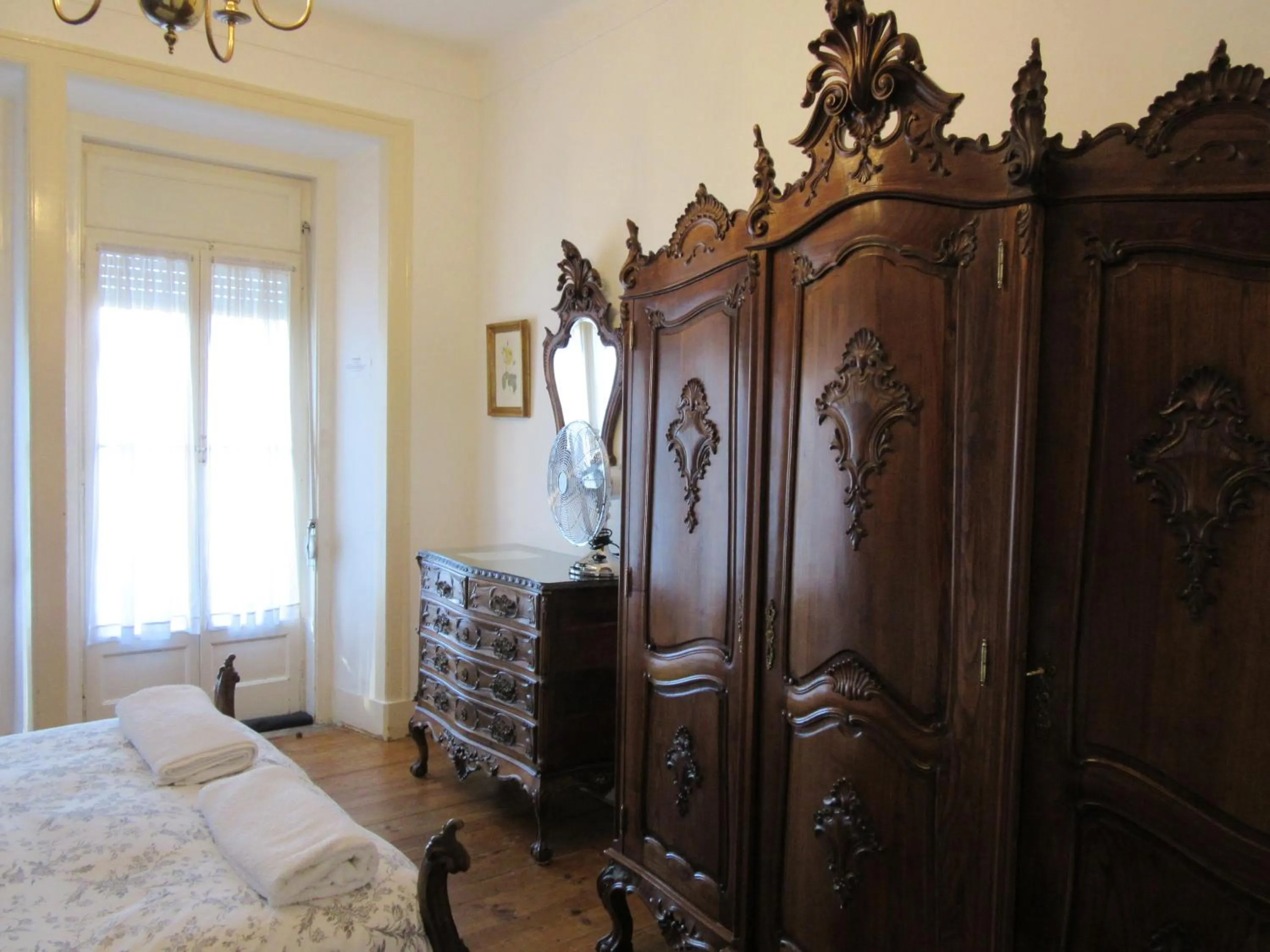 Decorative detail, Bed in Family Macedo