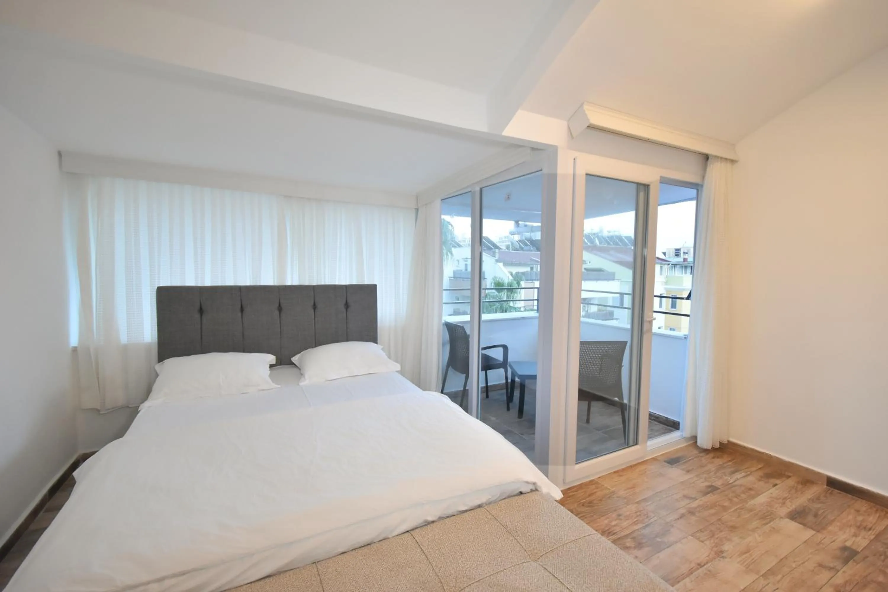 Balcony/Terrace, Bed in Anatolian Homes & Apart