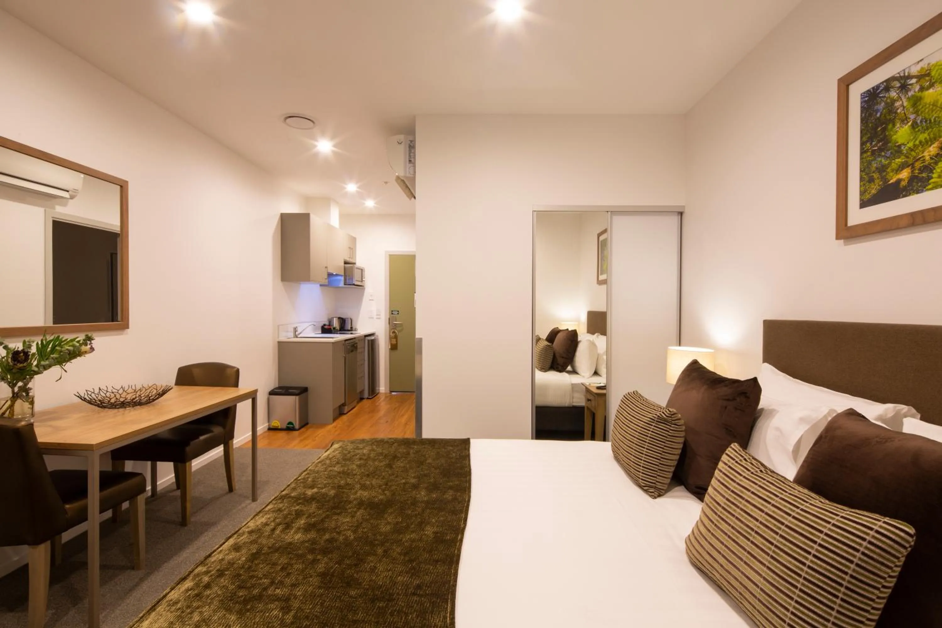 Bed in Wyndham Garden Remarkables Park Queenstown