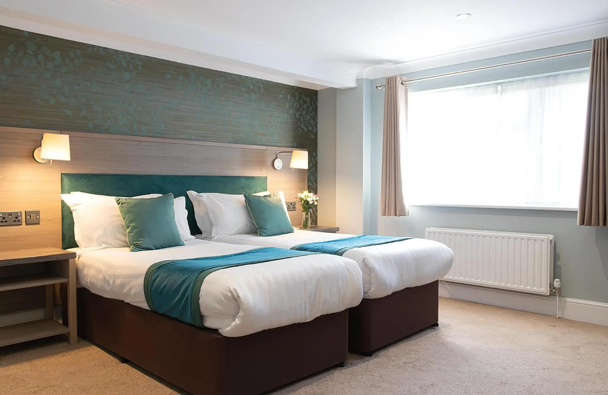 Bed in The Holt Hotel