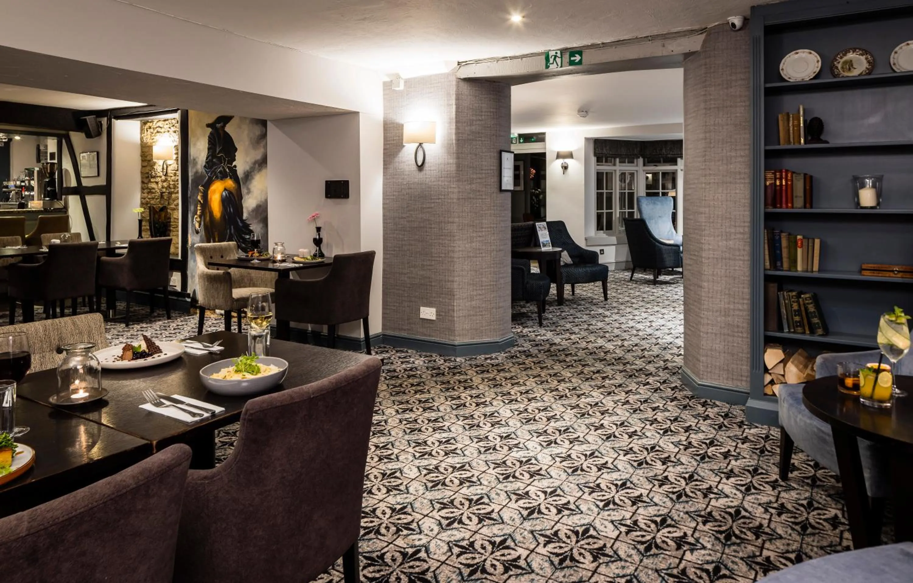 Lounge or bar in The Holt Hotel