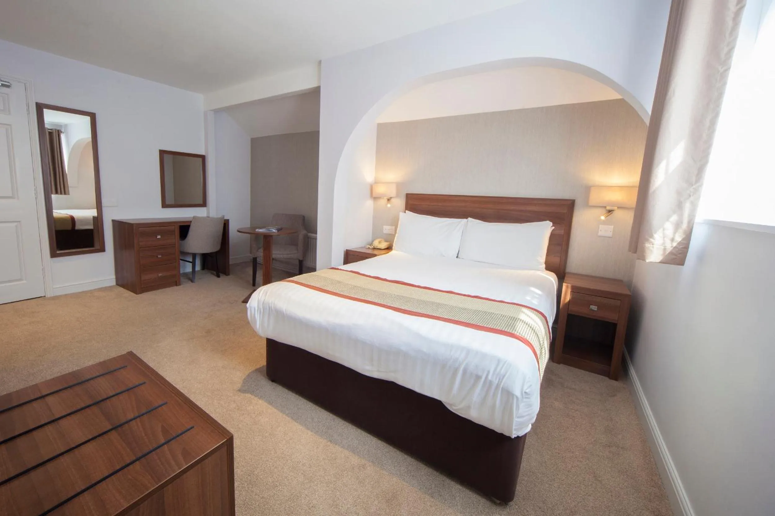 Bed in The Holt Hotel