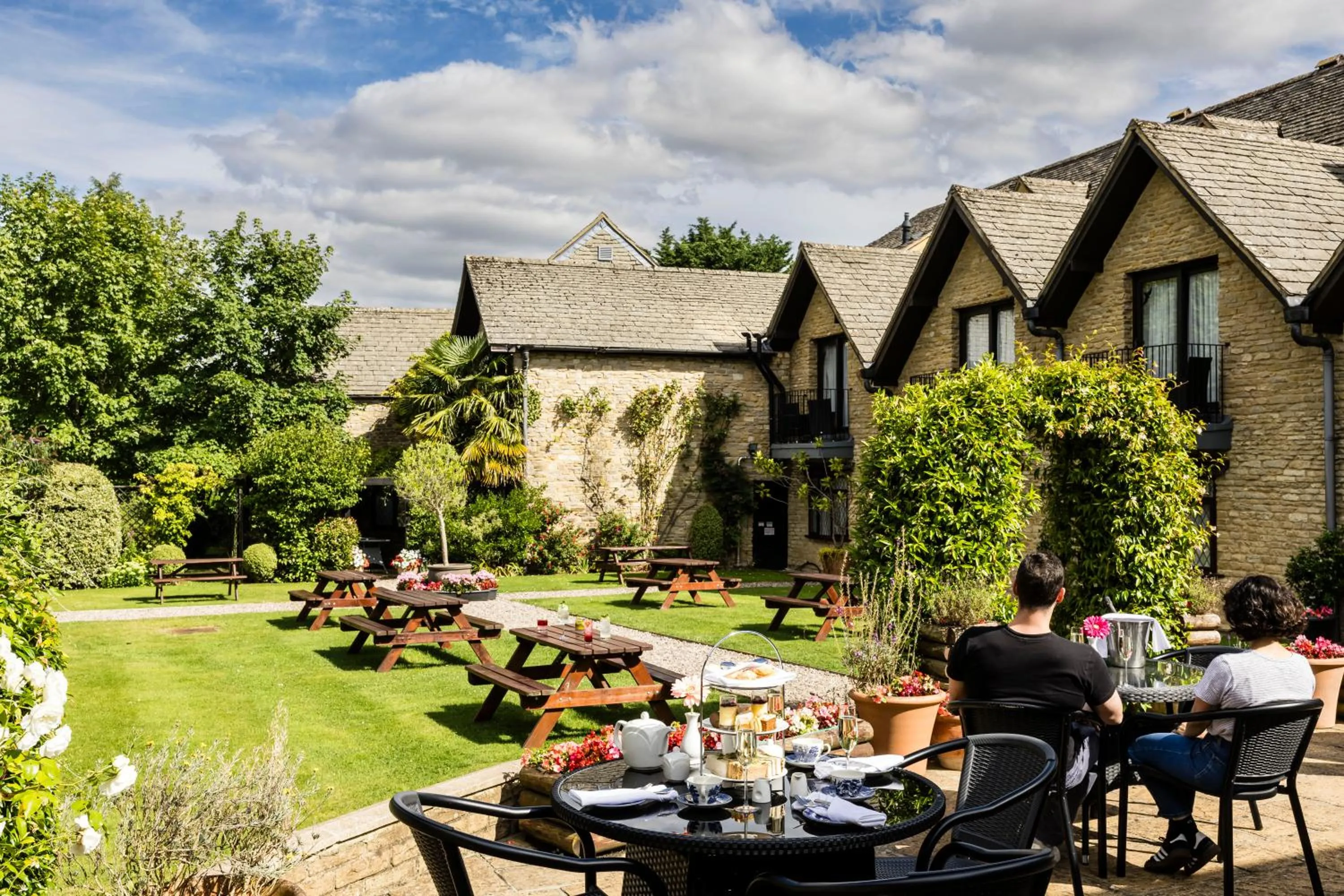 Garden in The Holt Hotel
