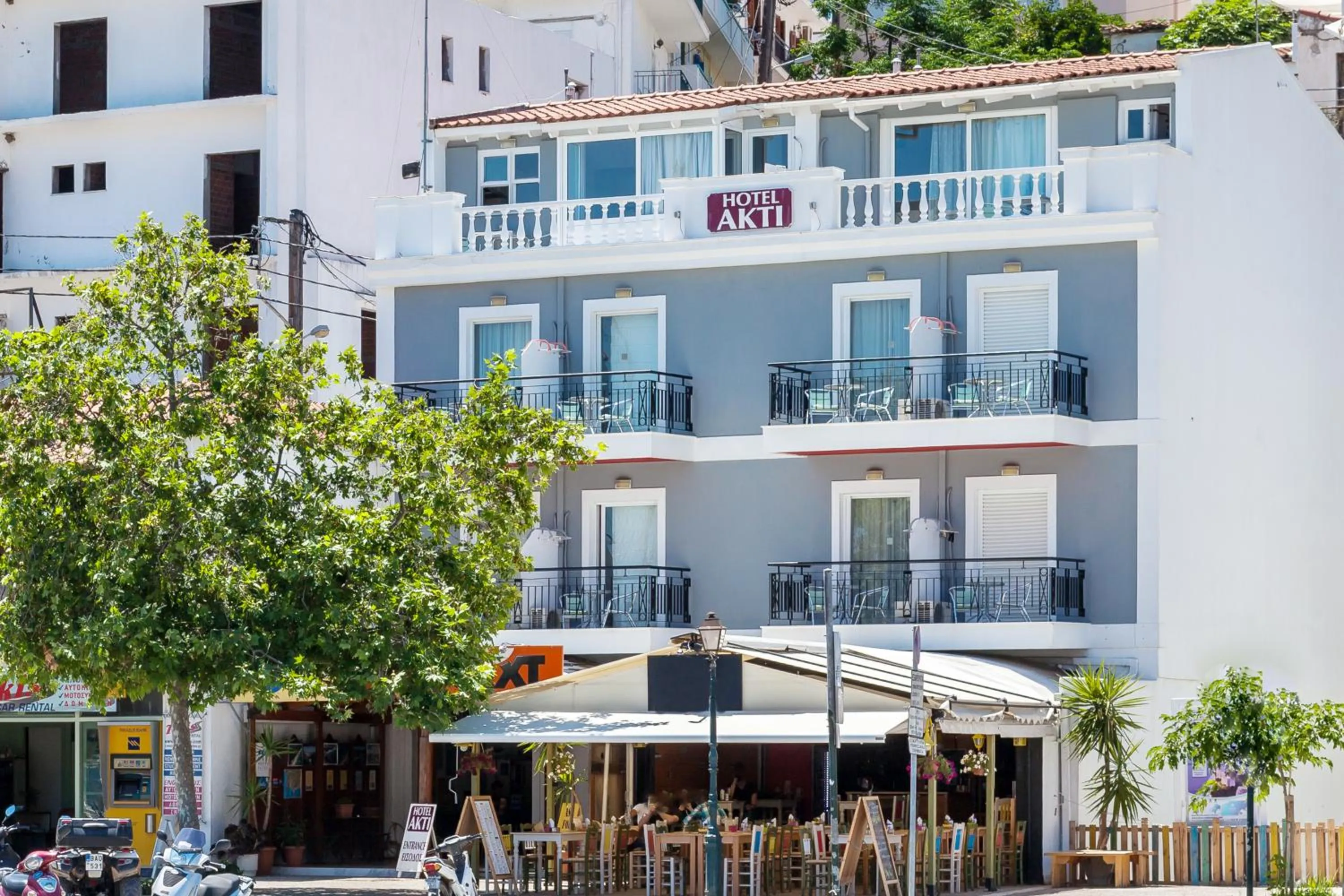 Property building in Hotel Akti