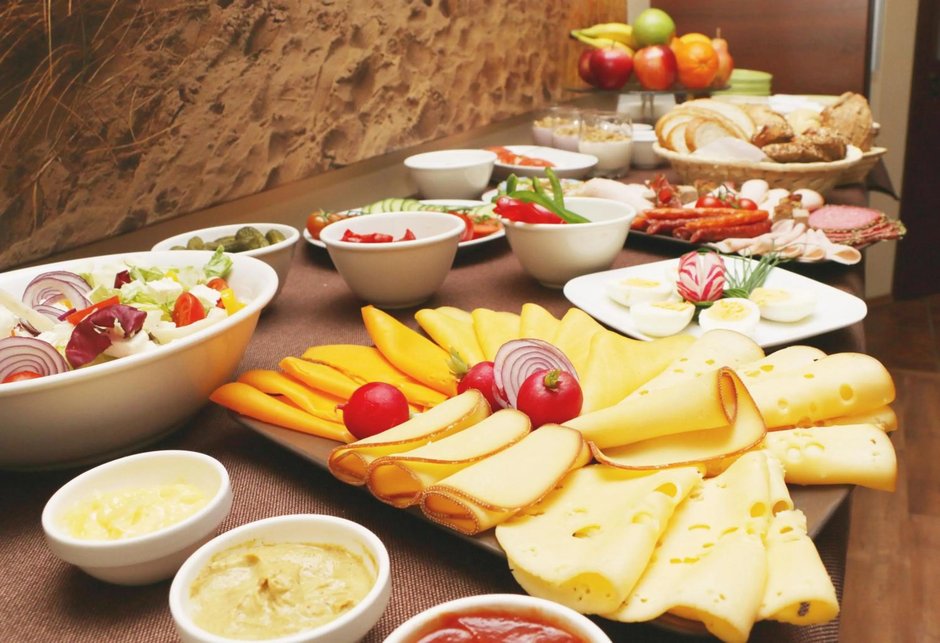 Food and drinks in Villa Magna