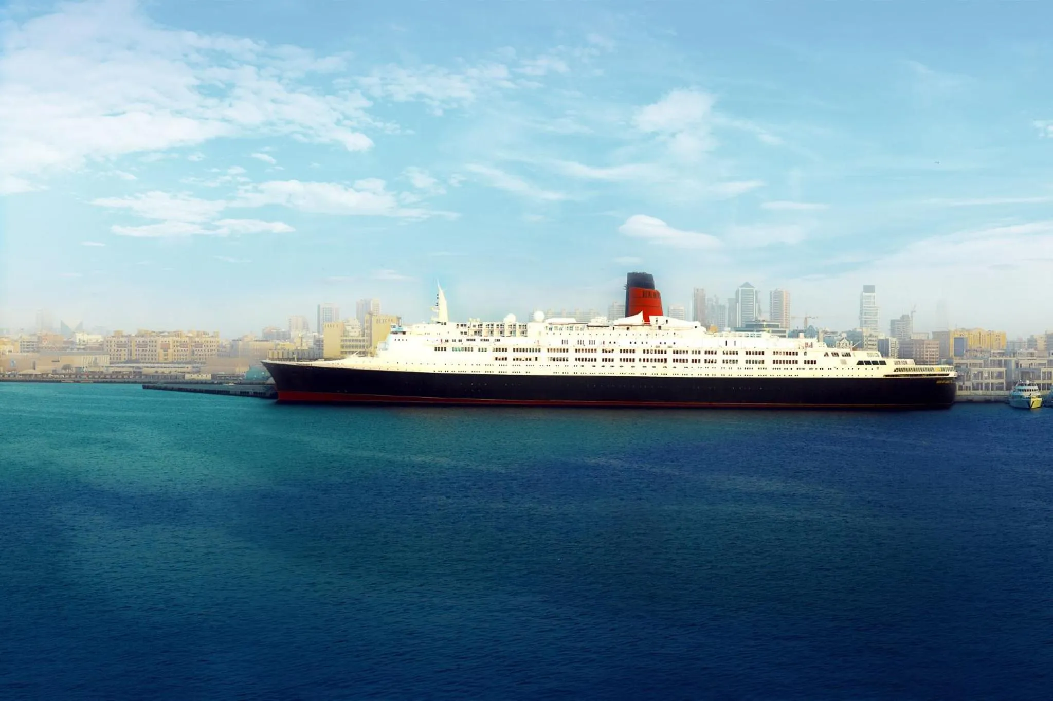 Property building in Queen Elizabeth 2 Hotel