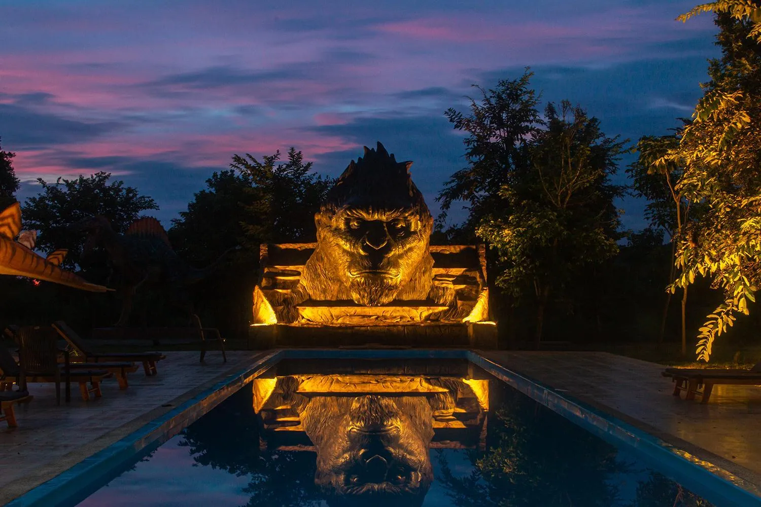 Night in Yoko River Kwai Resort