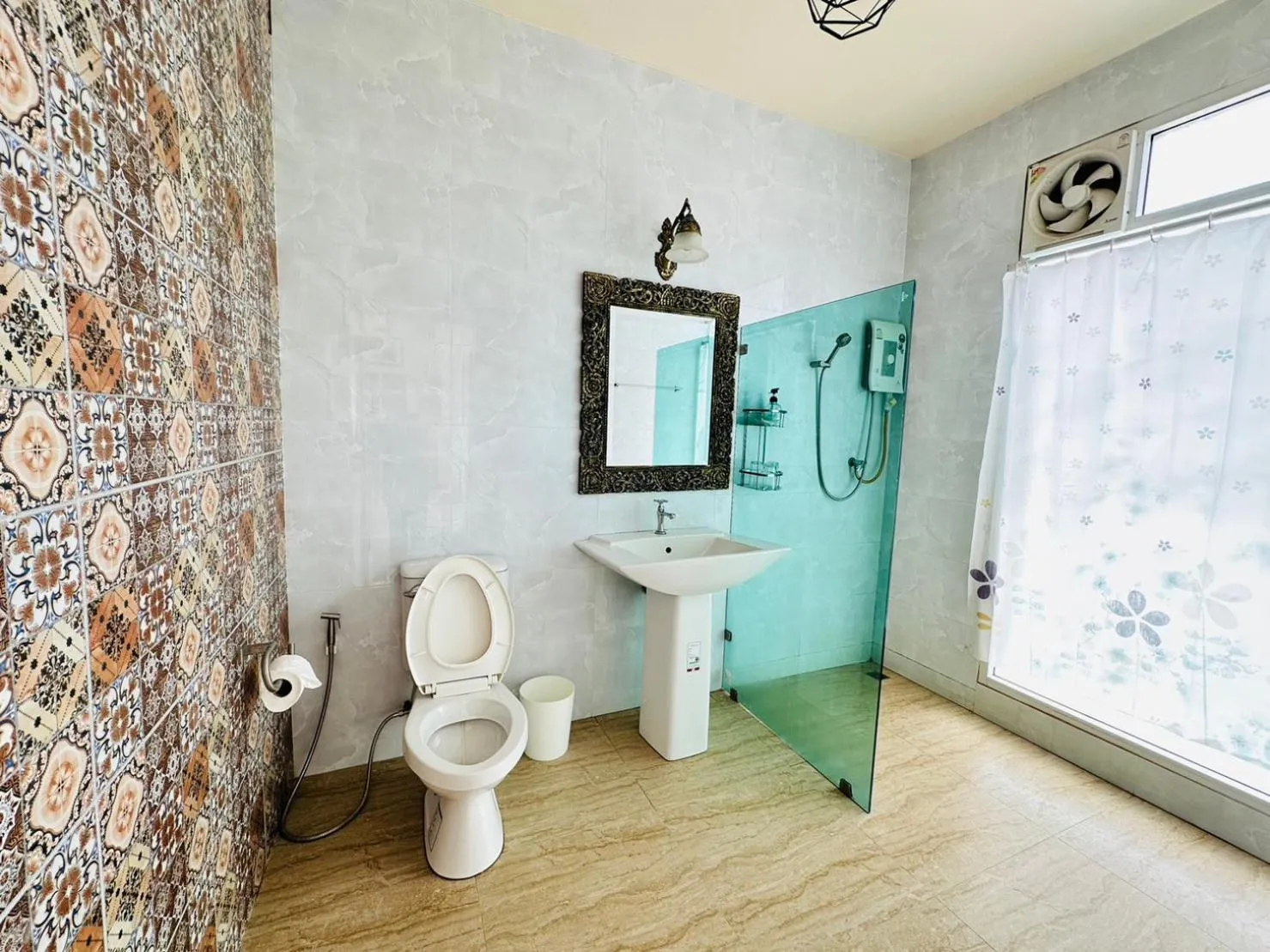 Bathroom in Yoko River Kwai Resort