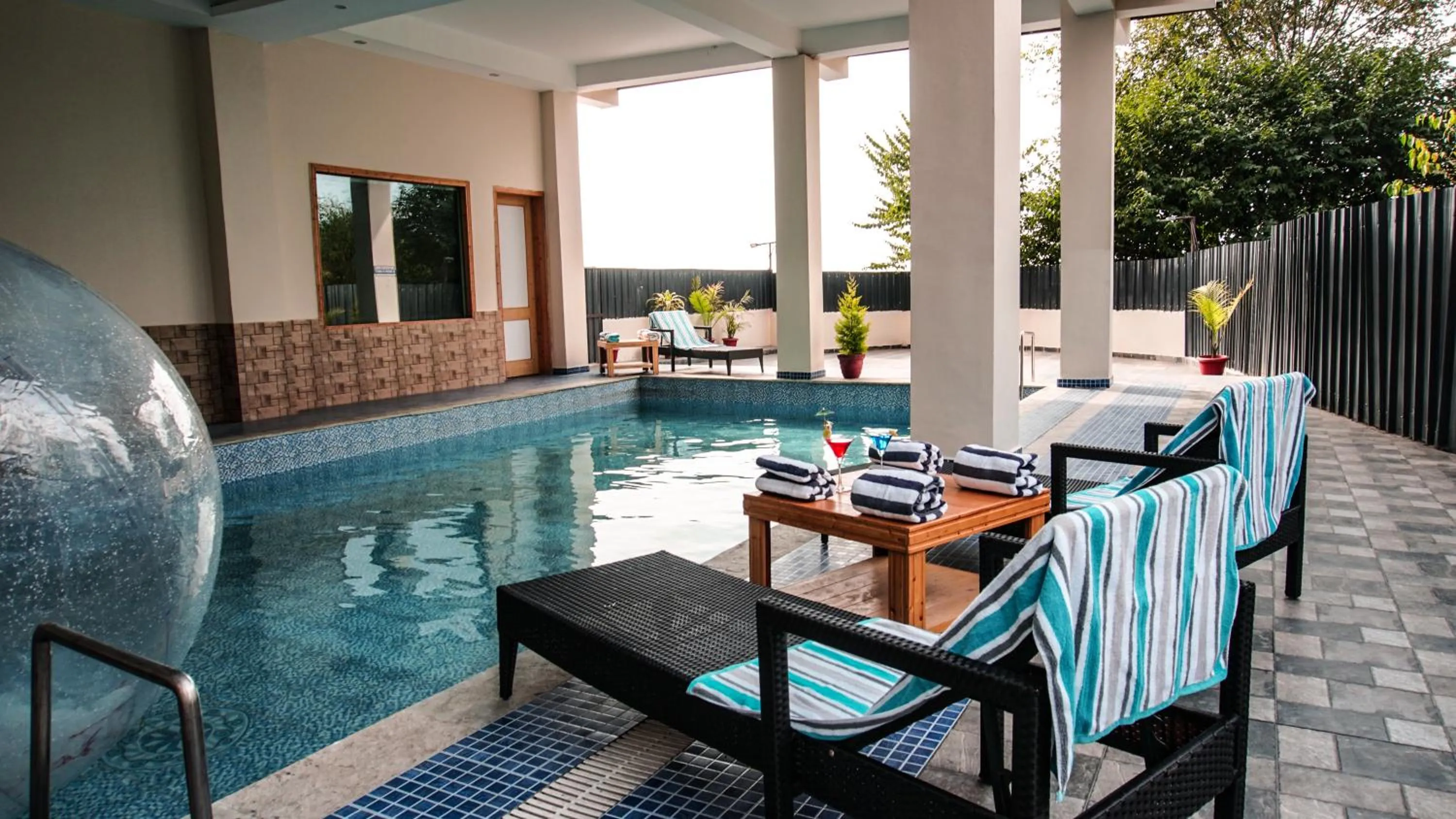 Swimming pool in D'Polo Club & Spa Resort