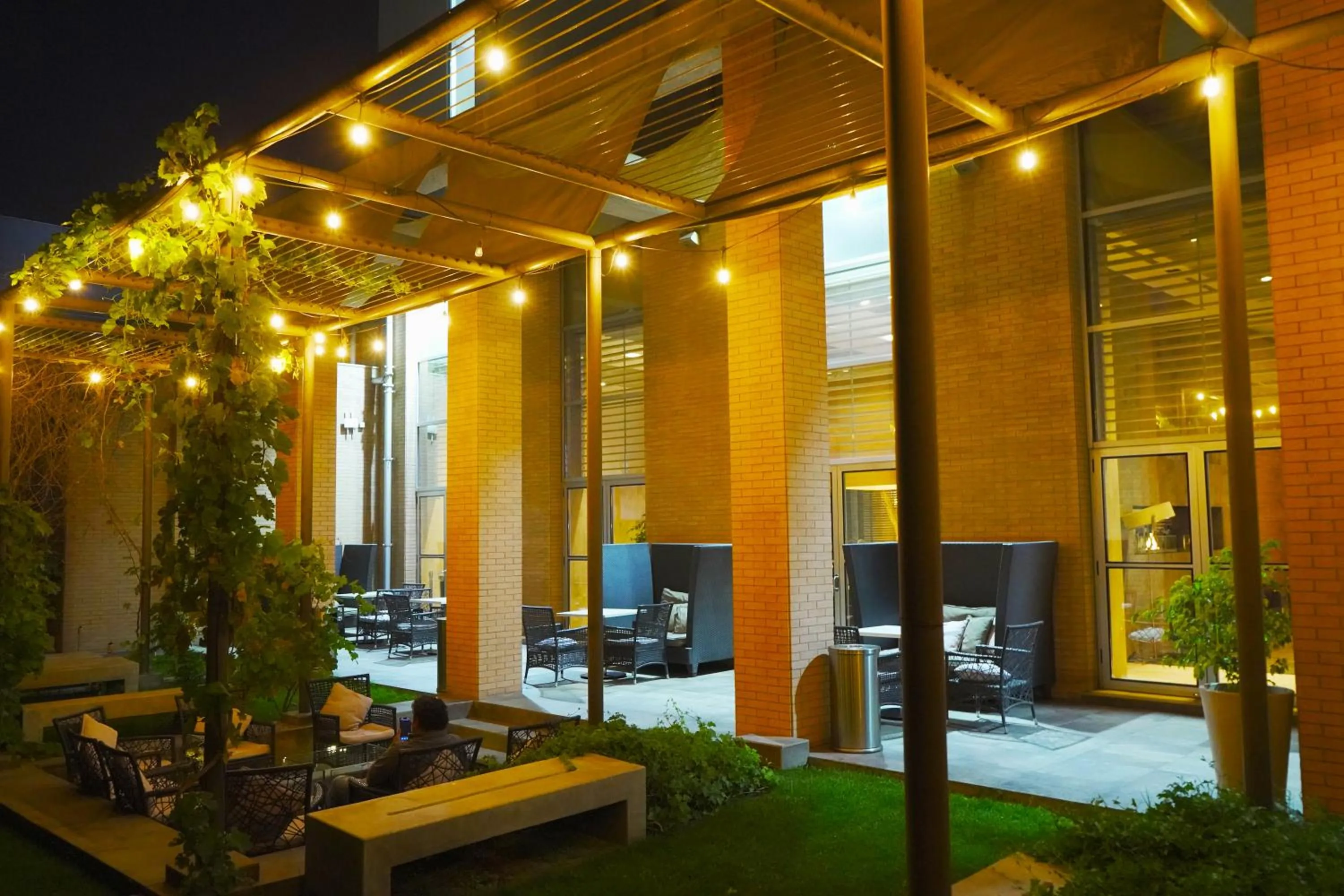 Balcony/Terrace in Hilton Garden Inn Santiago Airport