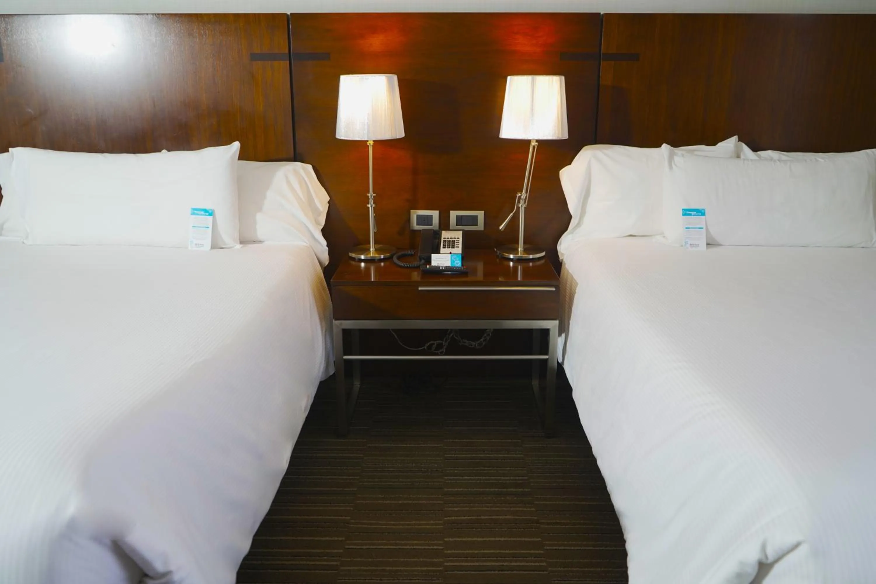 Bed in Hilton Garden Inn Santiago Airport