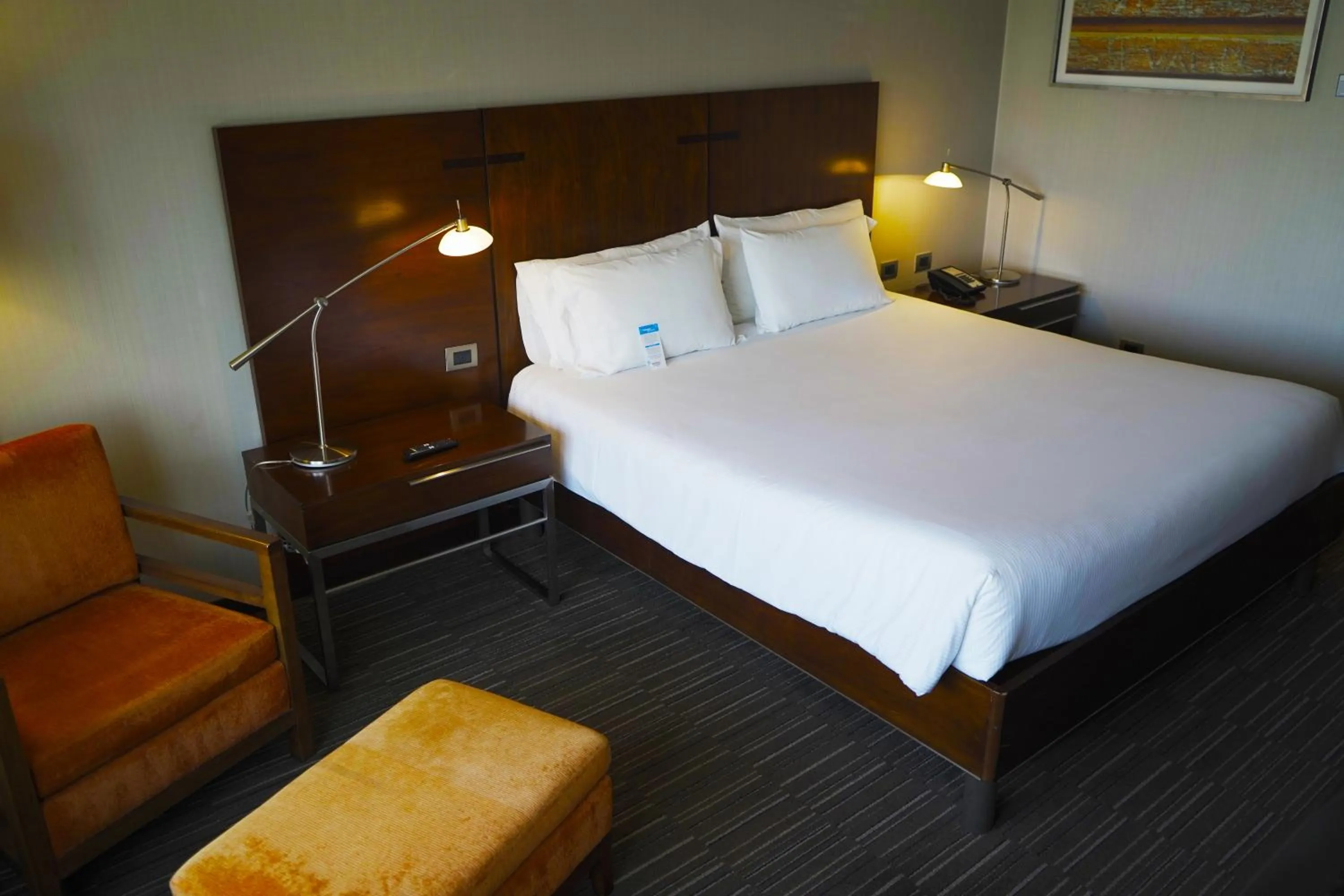 Bed in Hilton Garden Inn Santiago Airport