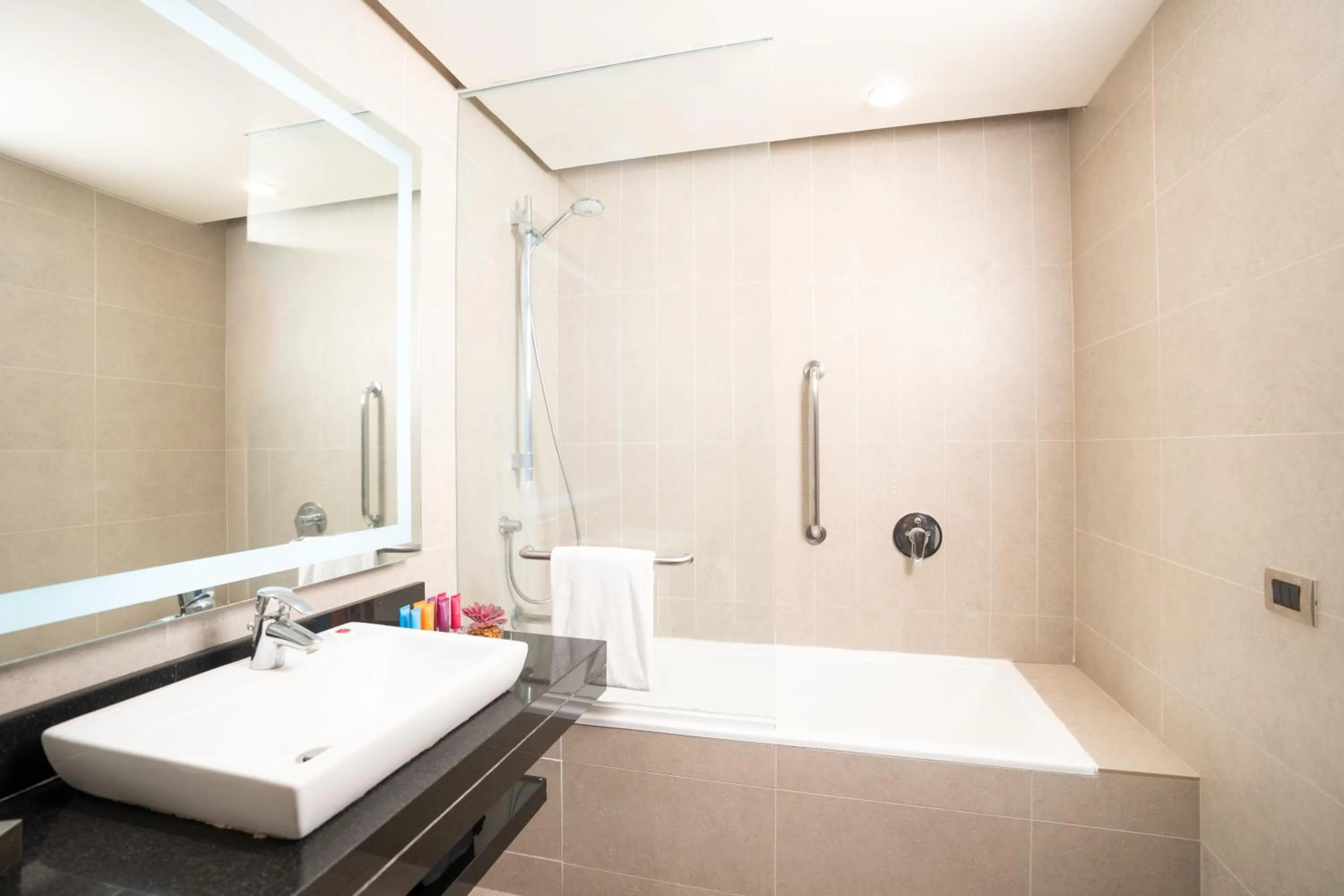 Bathroom in Hilton Garden Inn Santiago Airport