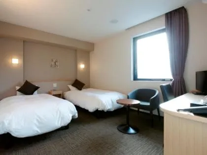 Photo of the whole room, Bed in Green Sky Hotel Takehara