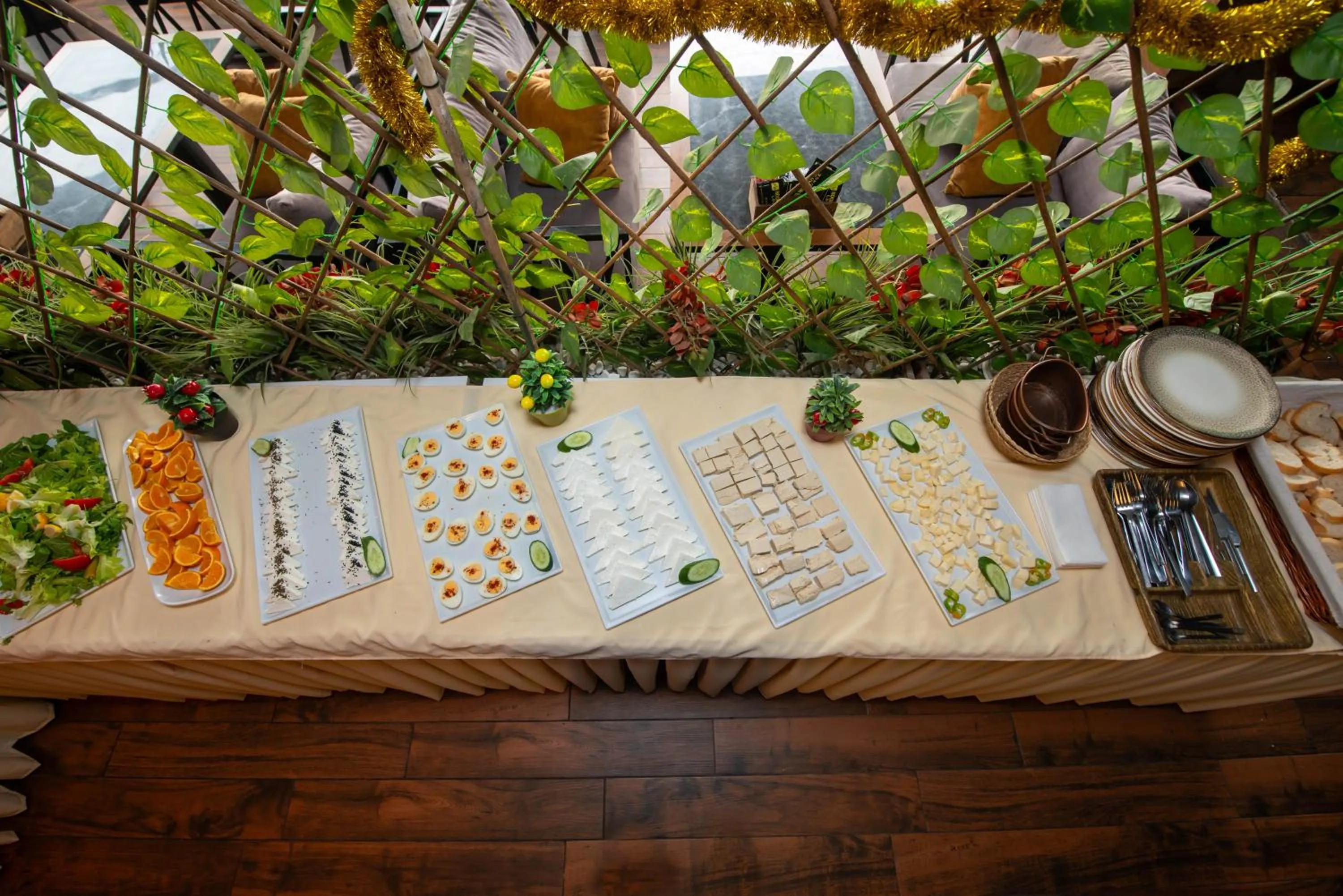 Food and drinks in Grand Abimo Hotel