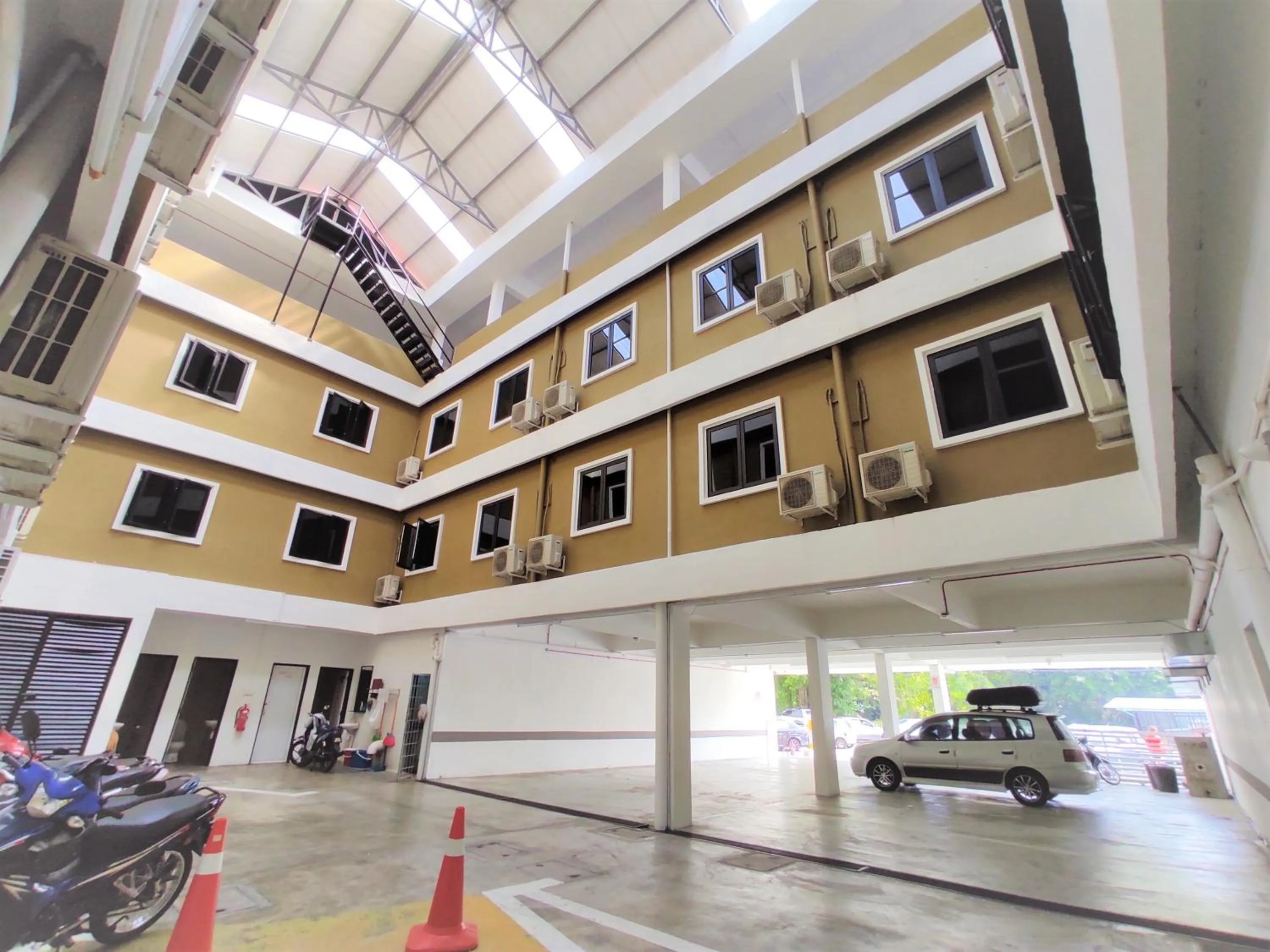 Property building in Apple Suites Hotel