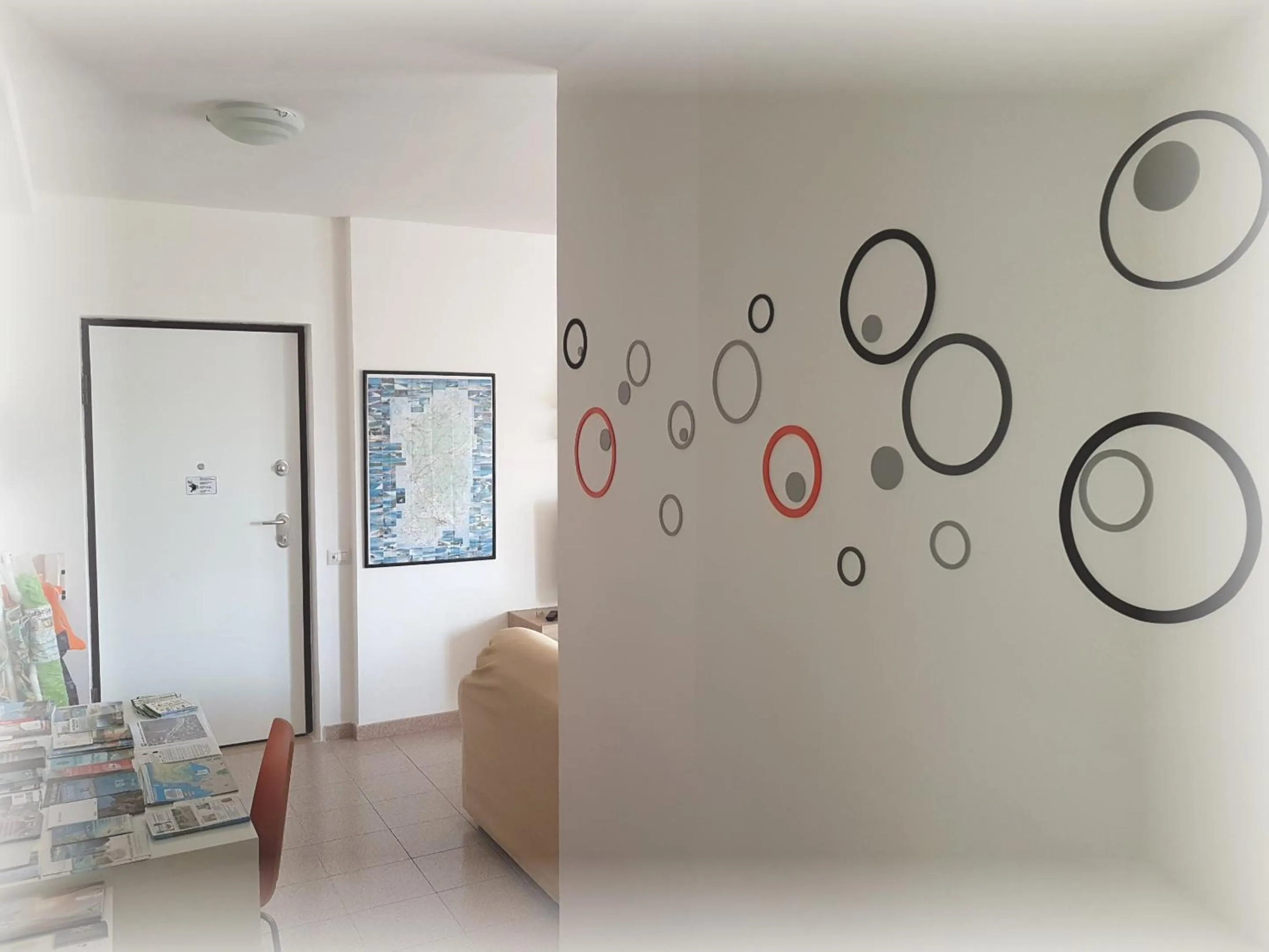 Lobby or reception in La Mandronia B&B