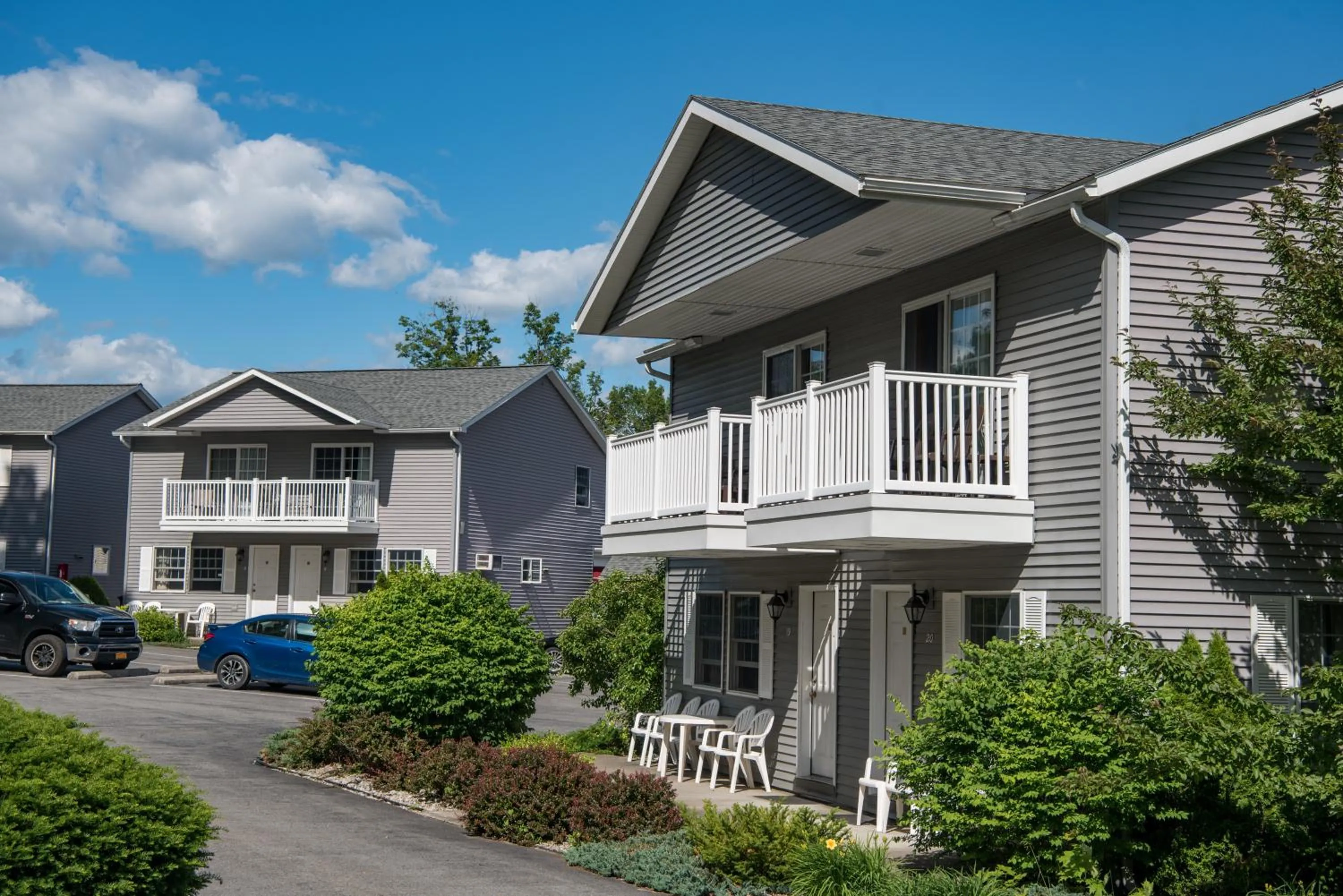 Property building in Americas Best Value Inn & Suites Lake George