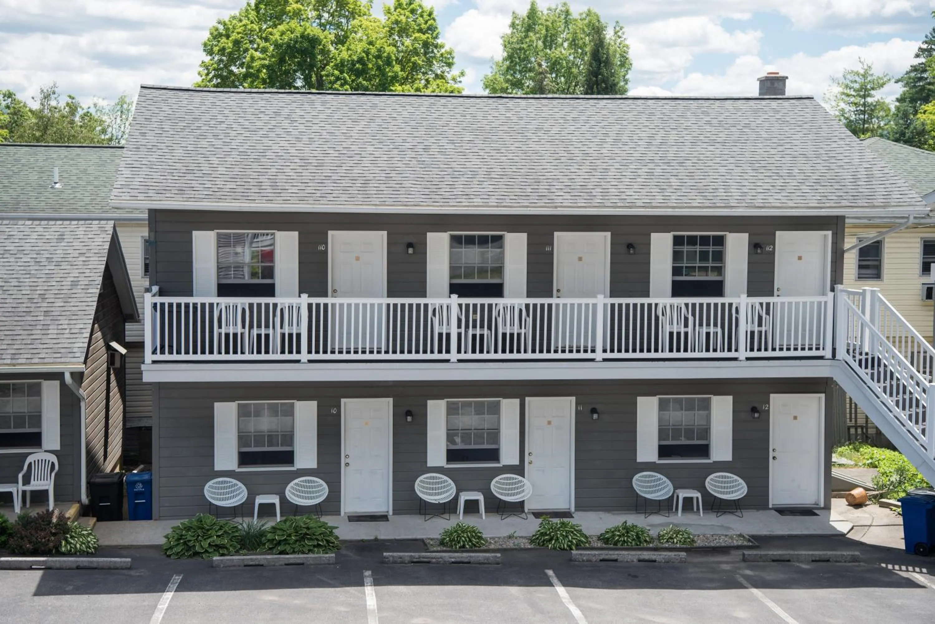 Property building in Americas Best Value Inn & Suites Lake George