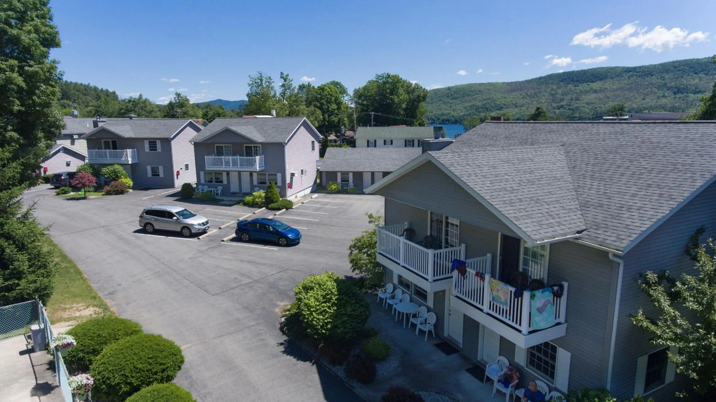 Property building in Americas Best Value Inn & Suites Lake George