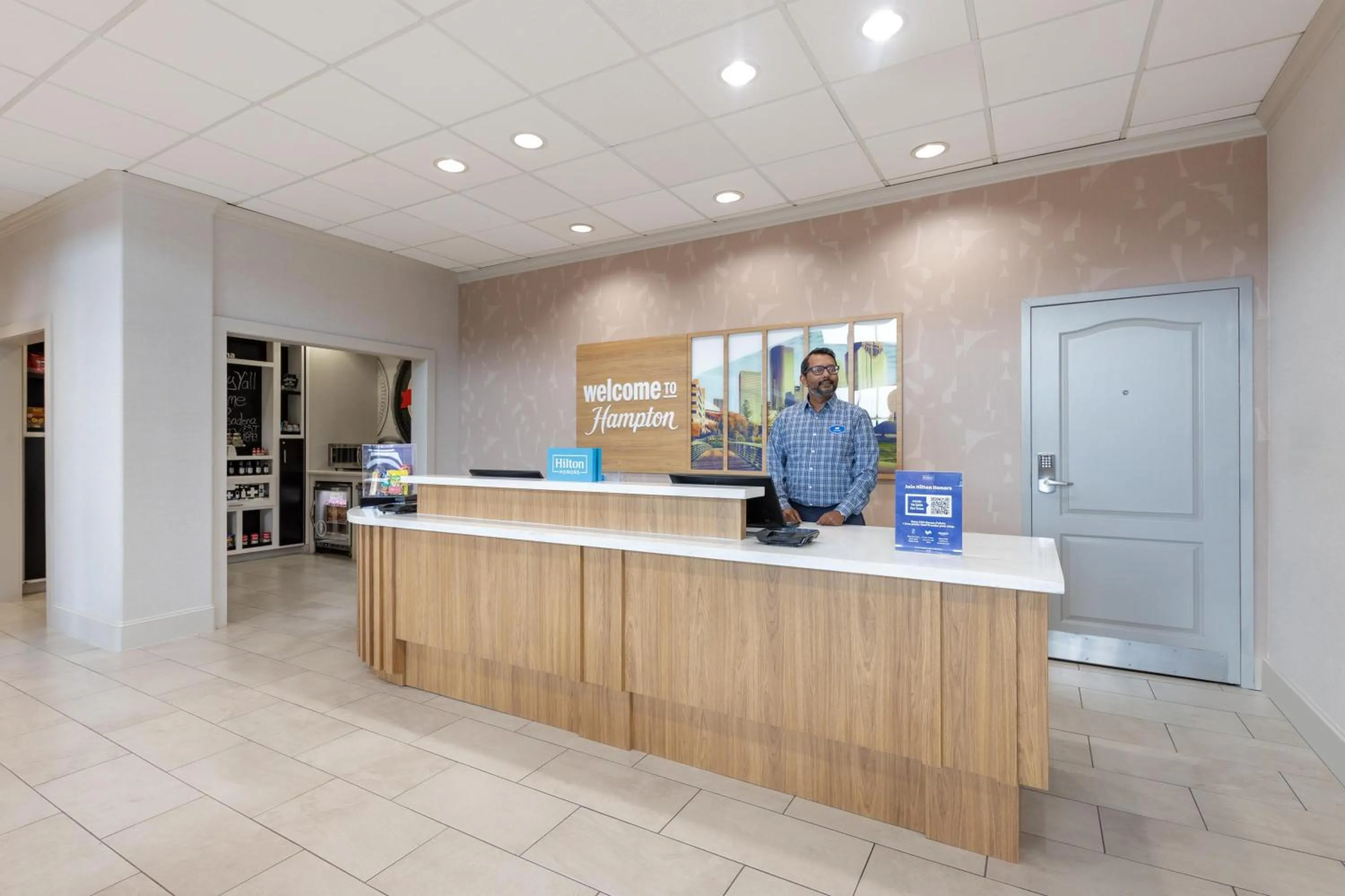 Lobby or reception in Hampton Inn and Suites Houston Pasadena