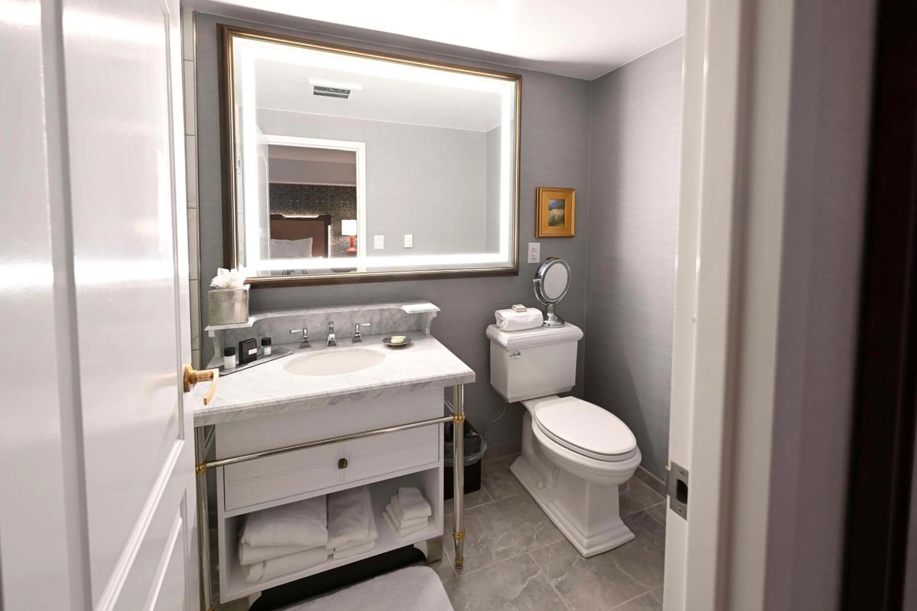 Bathroom in Hotel Roanoke & Conference Center, Curio Collection by Hilton