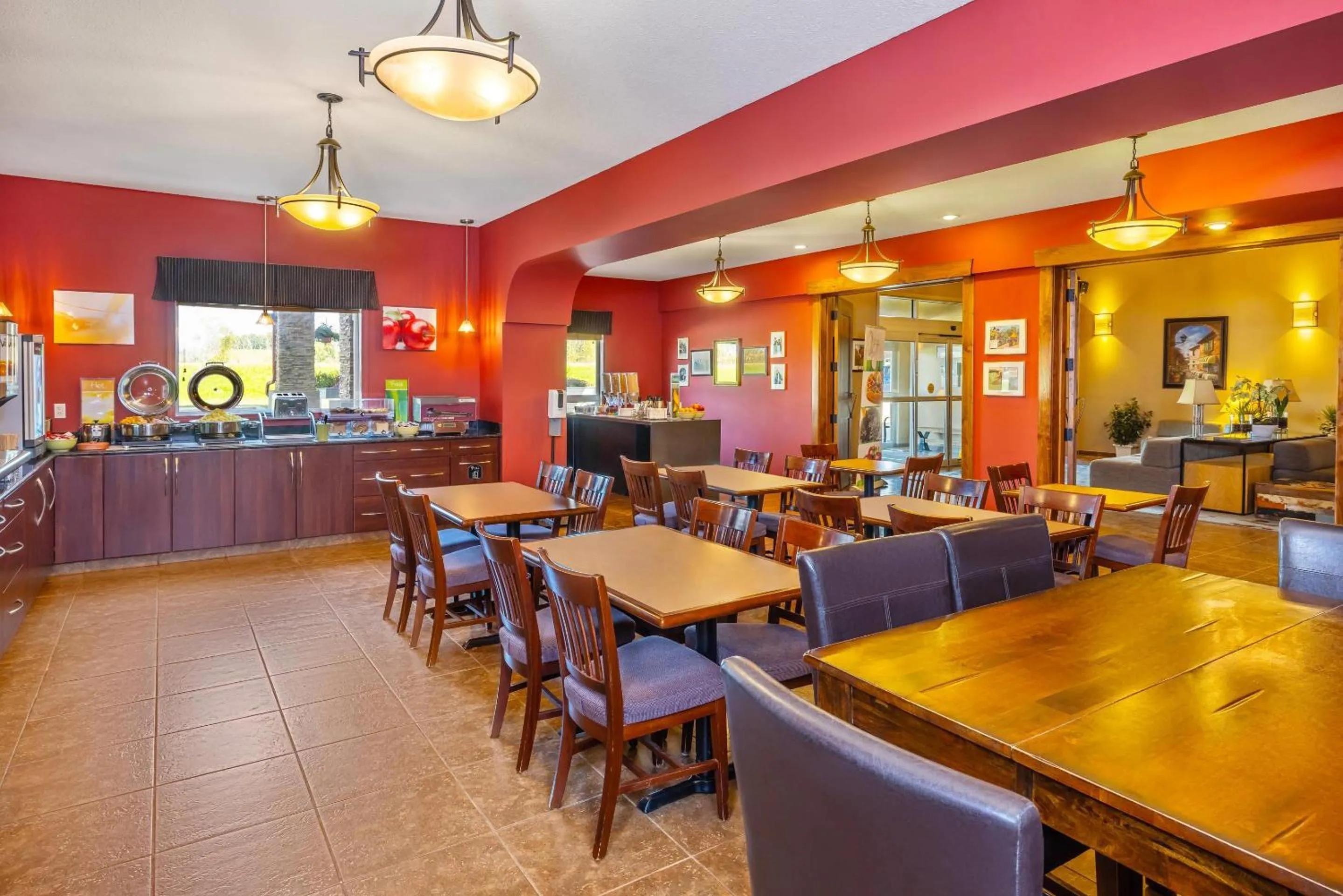 Breakfast in Quality Inn & Suites