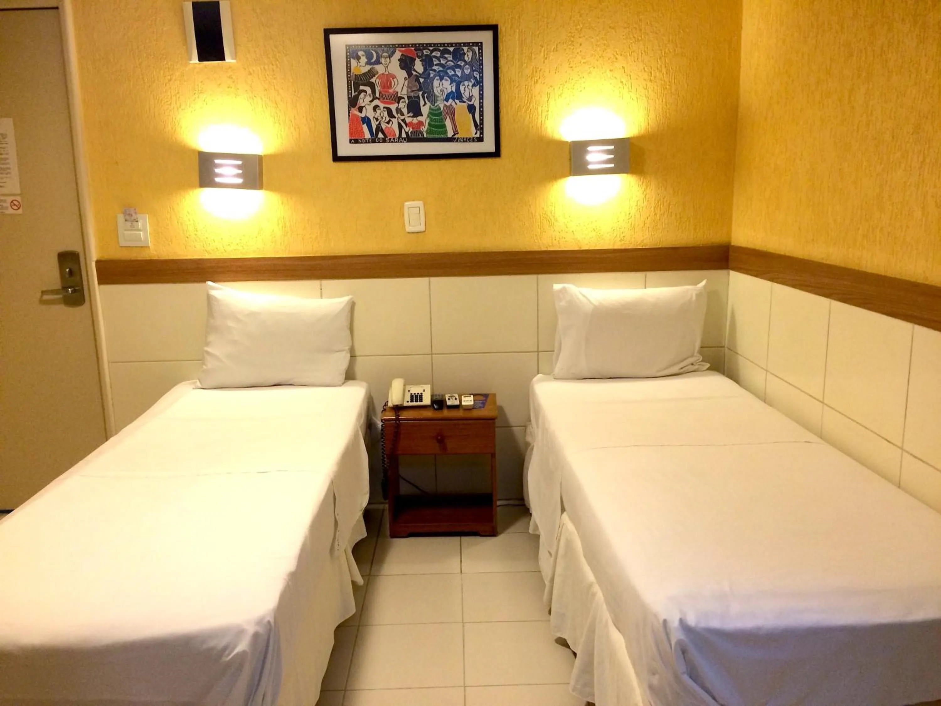 Bed in Hotel Veraneio