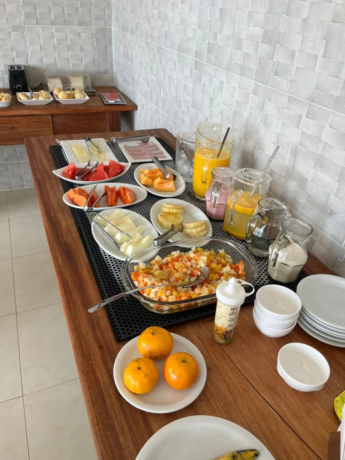 Breakfast in Pousada Ceu e Mar