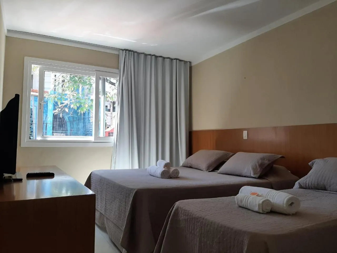 Bed in Pousada Ceu e Mar