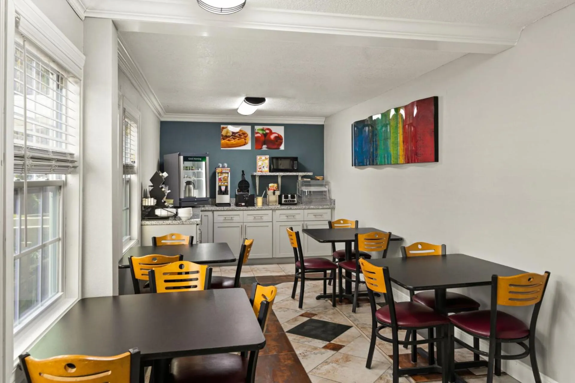 Breakfast in Quality Inn