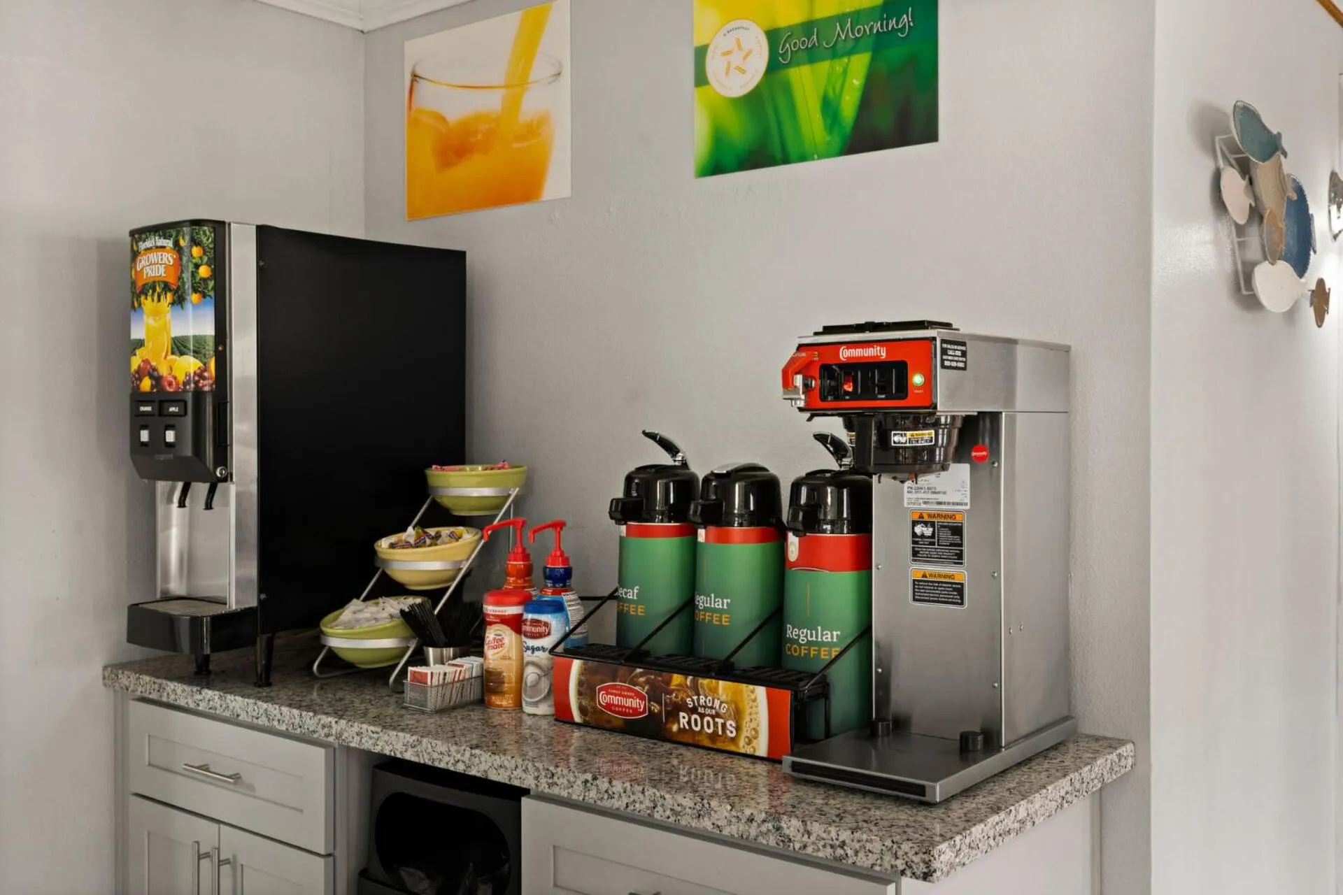 Breakfast in Quality Inn