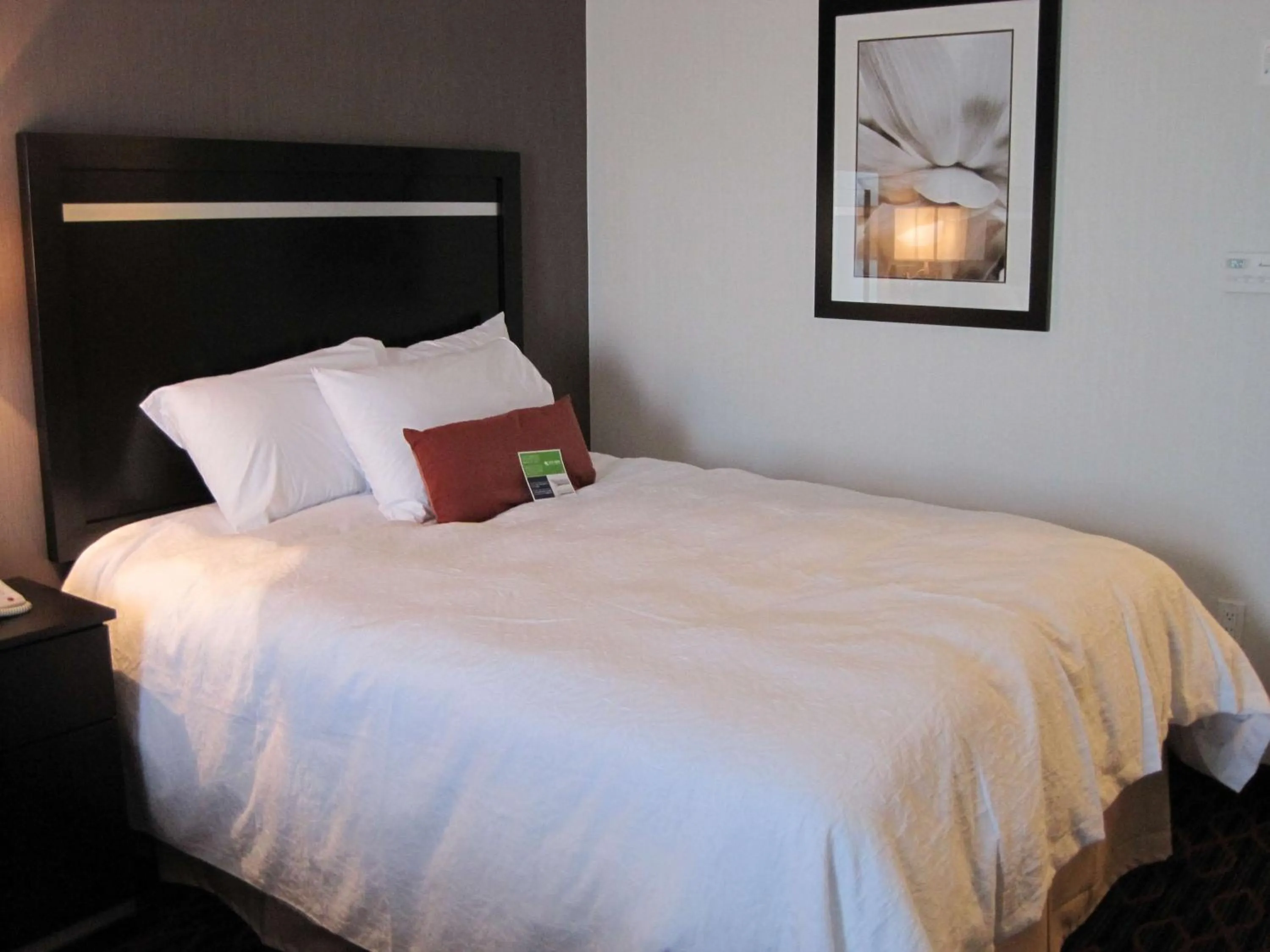 Bed in Hampton Inn by Hilton Fort Saskatchewan