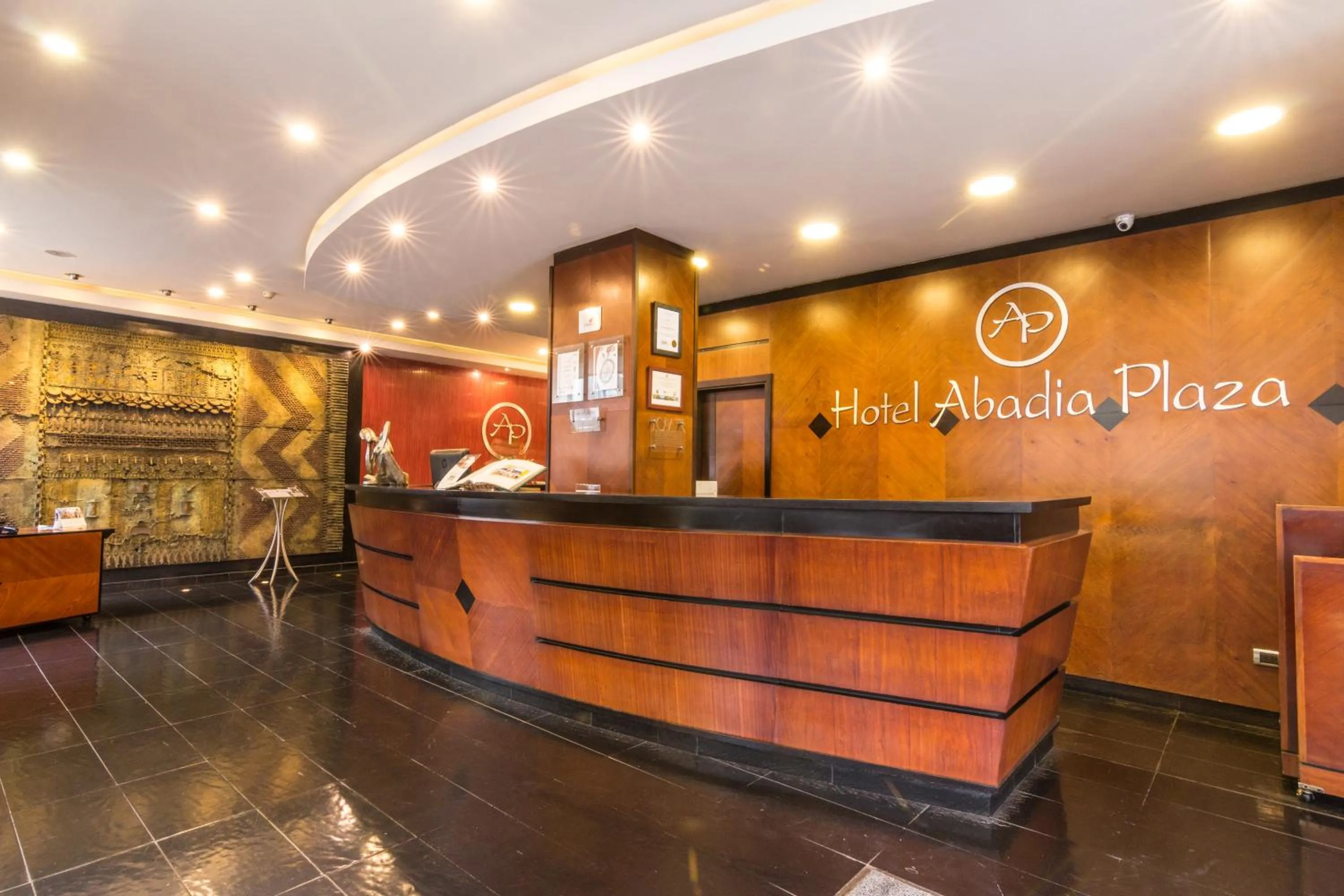 Lobby or reception in GHL Hotel Abadia Plaza