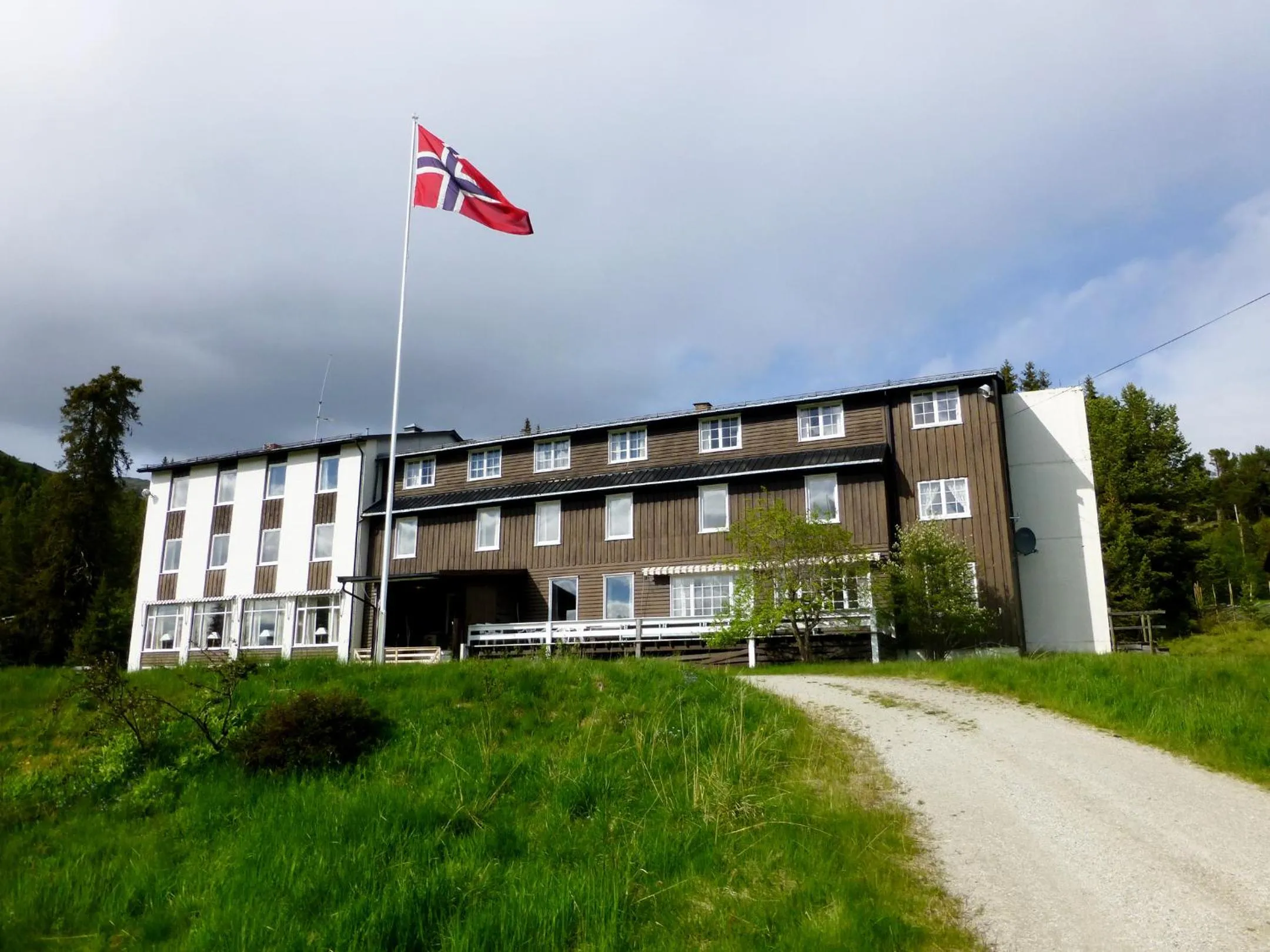Bird's eye view in Tronsvangen Seter
