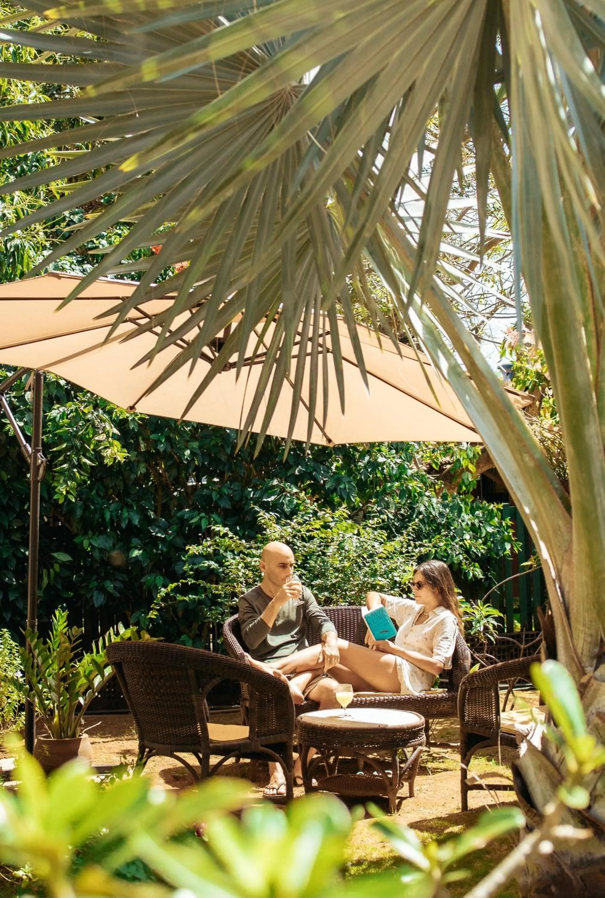 Garden in Pousada Lenda das Águas