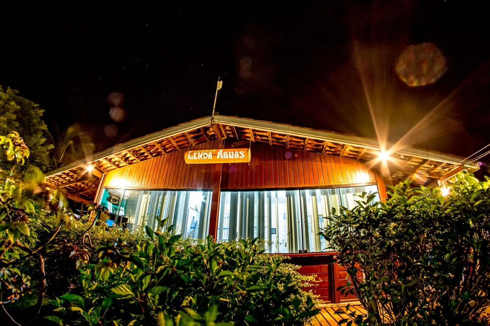Facade/entrance in Pousada Lenda das Águas
