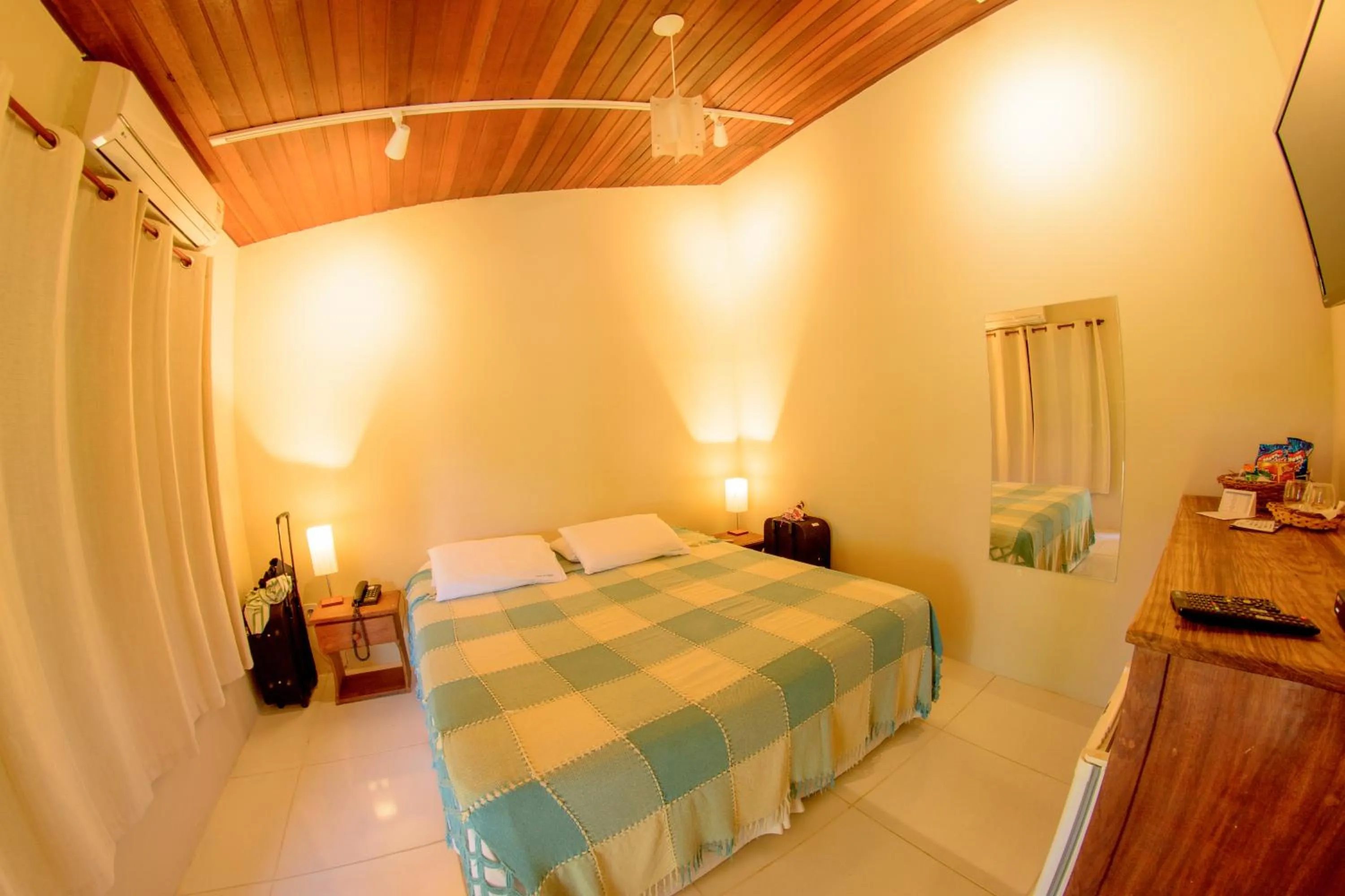 Bed in Pousada Lenda das Águas