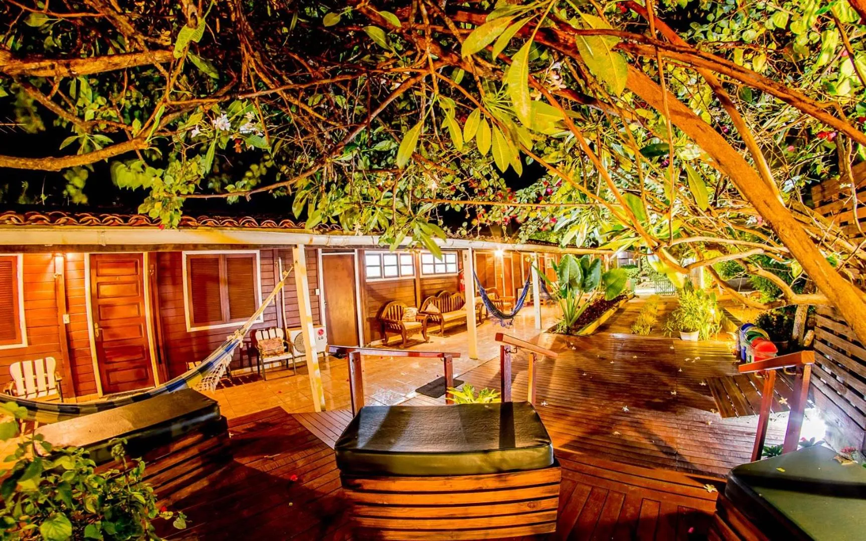 Garden in Pousada Lenda das Águas