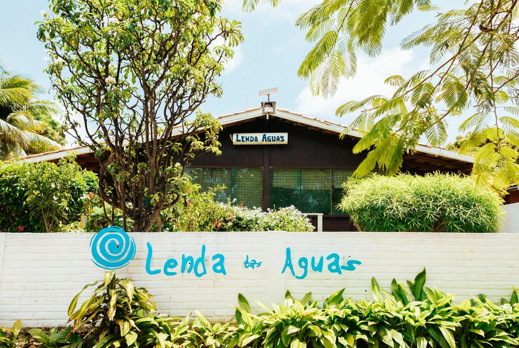 Property building in Pousada Lenda das Águas