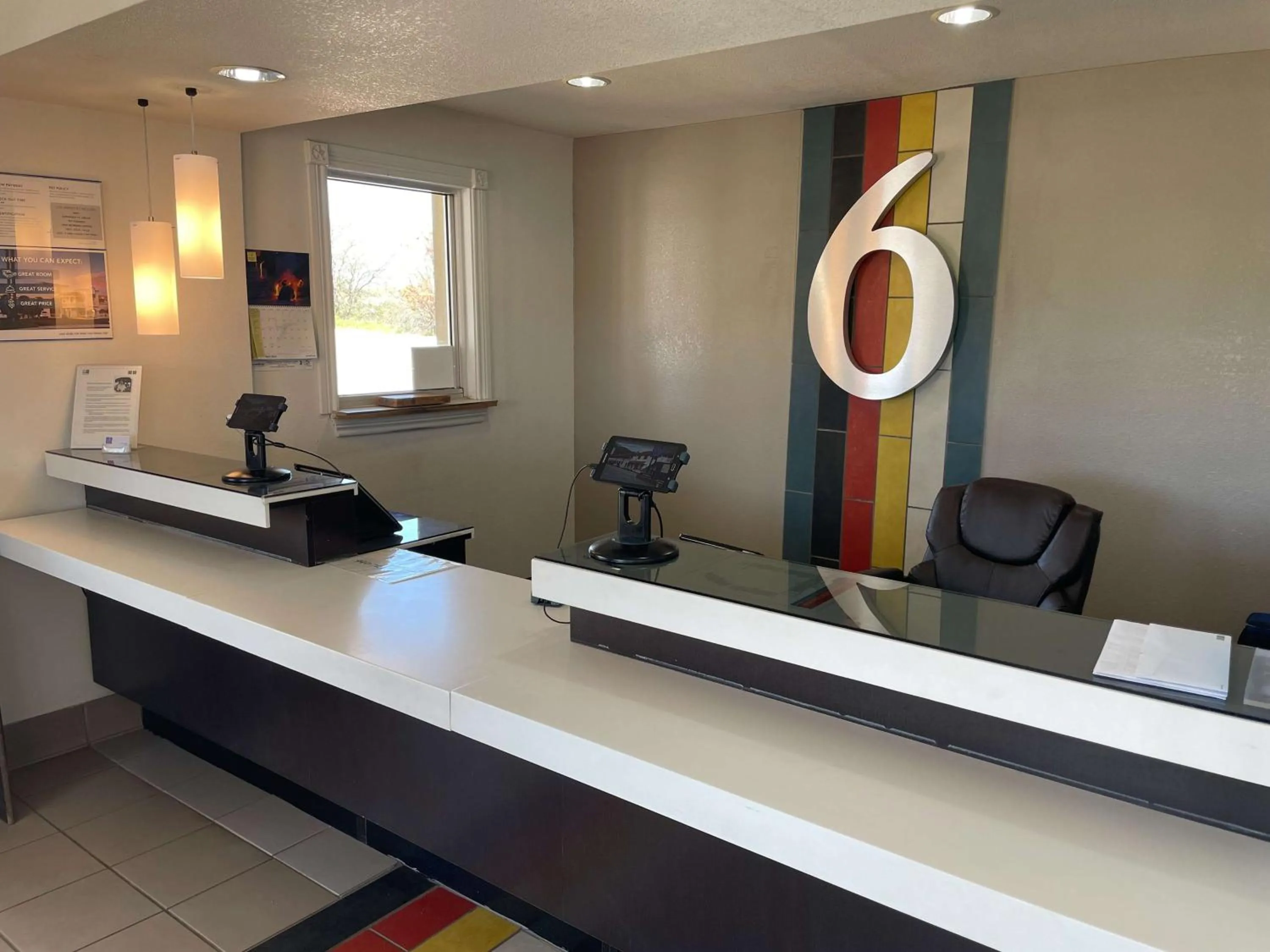 Lobby or reception in Motel 6-Wichita Falls, TX - North