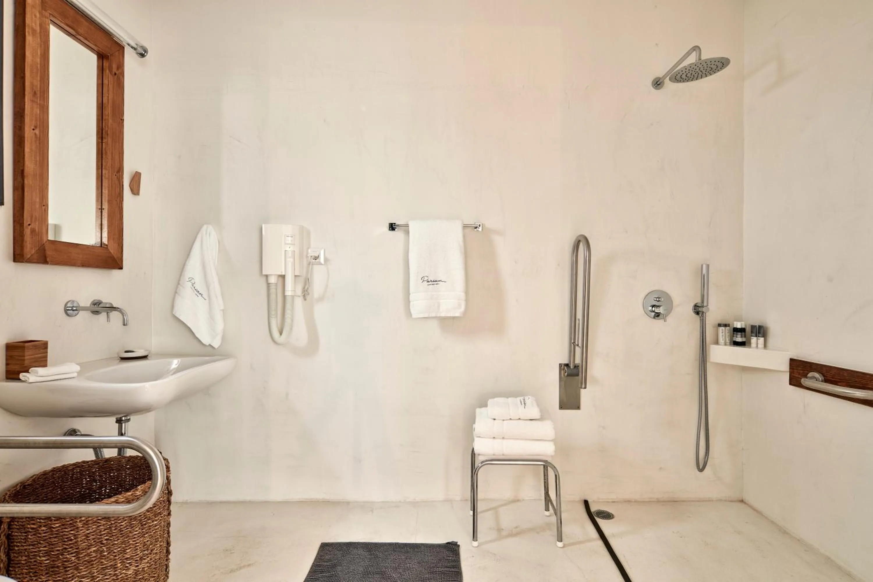 Facility for disabled guests in Parian Boutique Hotel