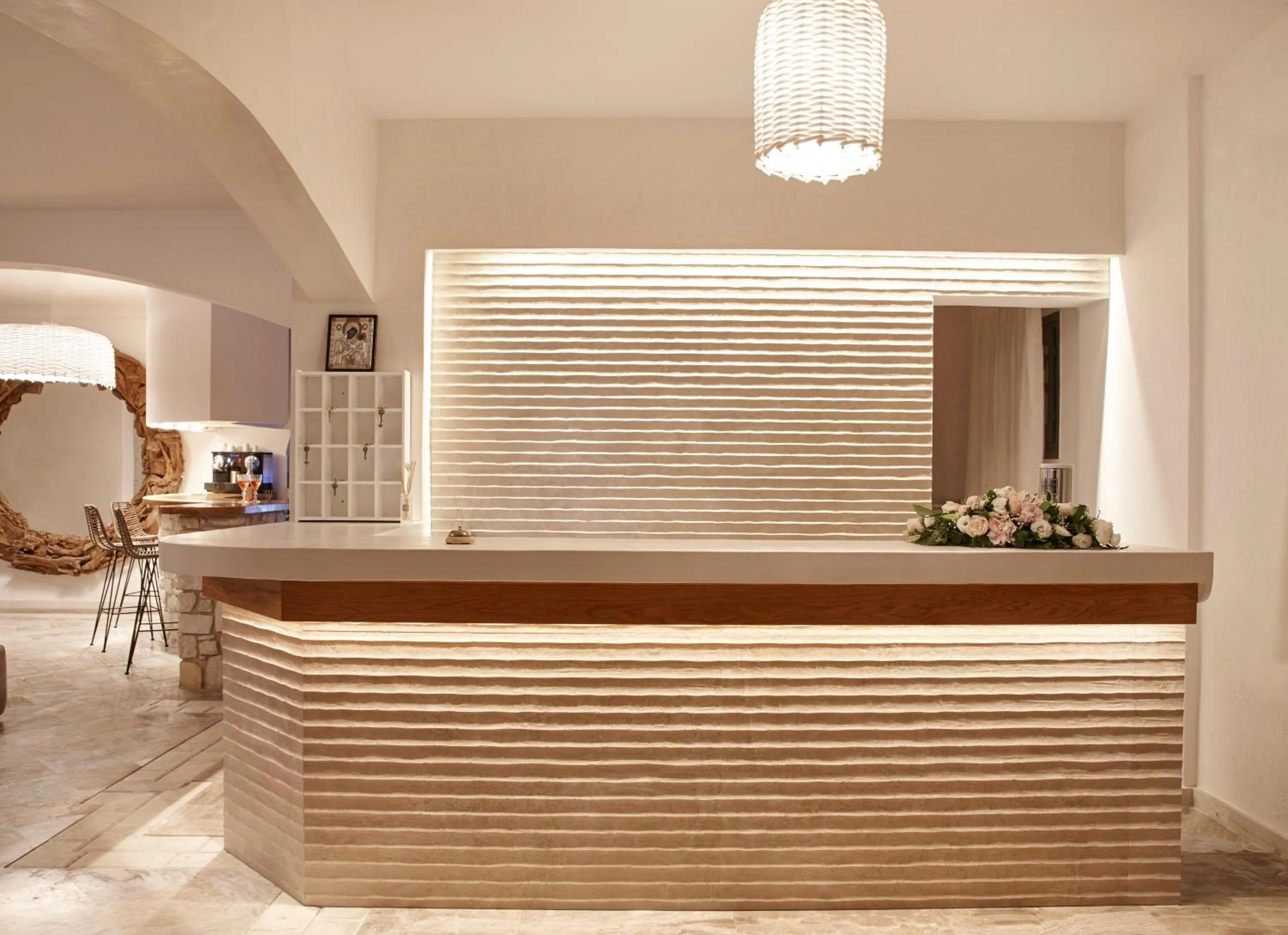 Lobby or reception in Parian Boutique Hotel