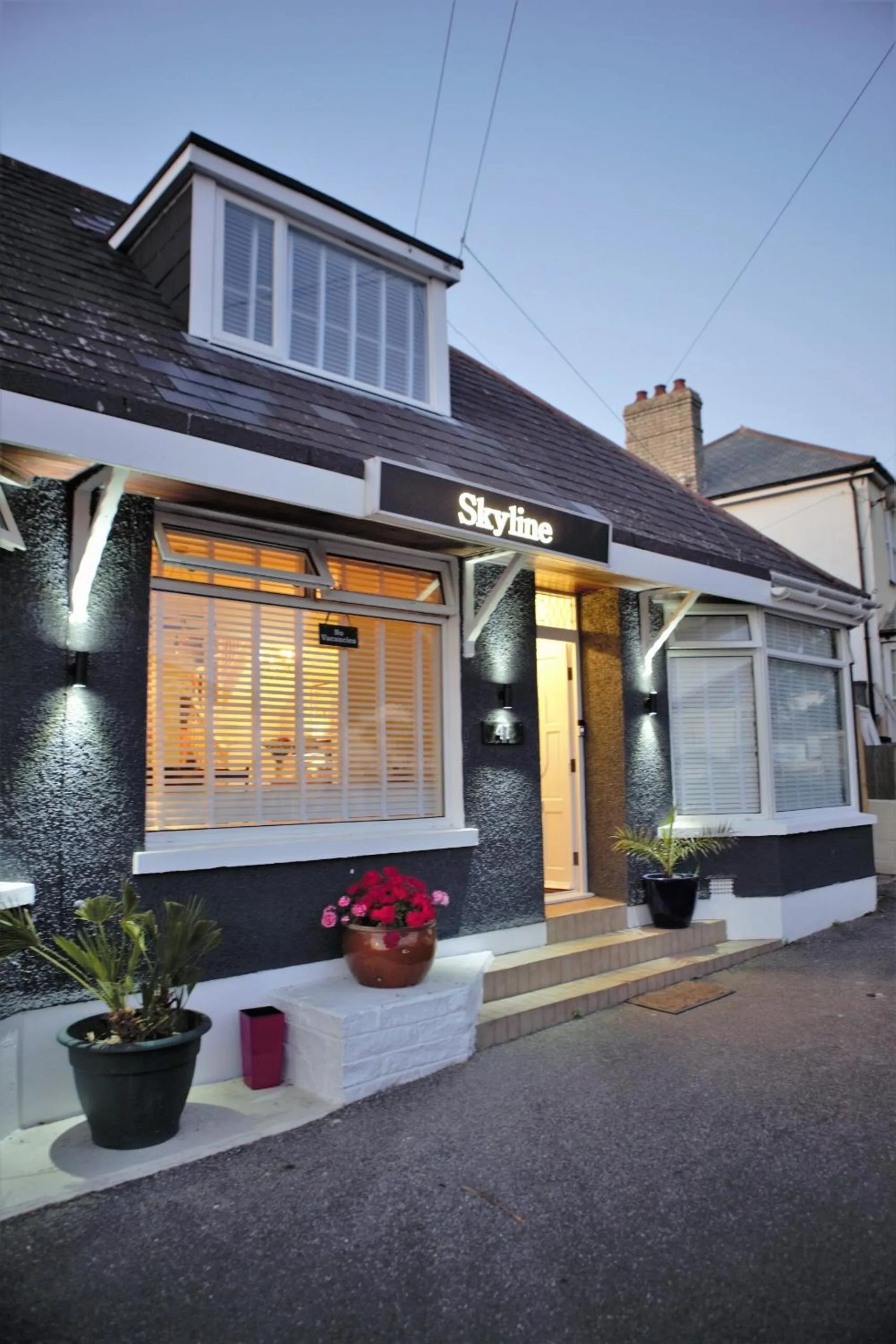 Property building in Skyline Guesthouse