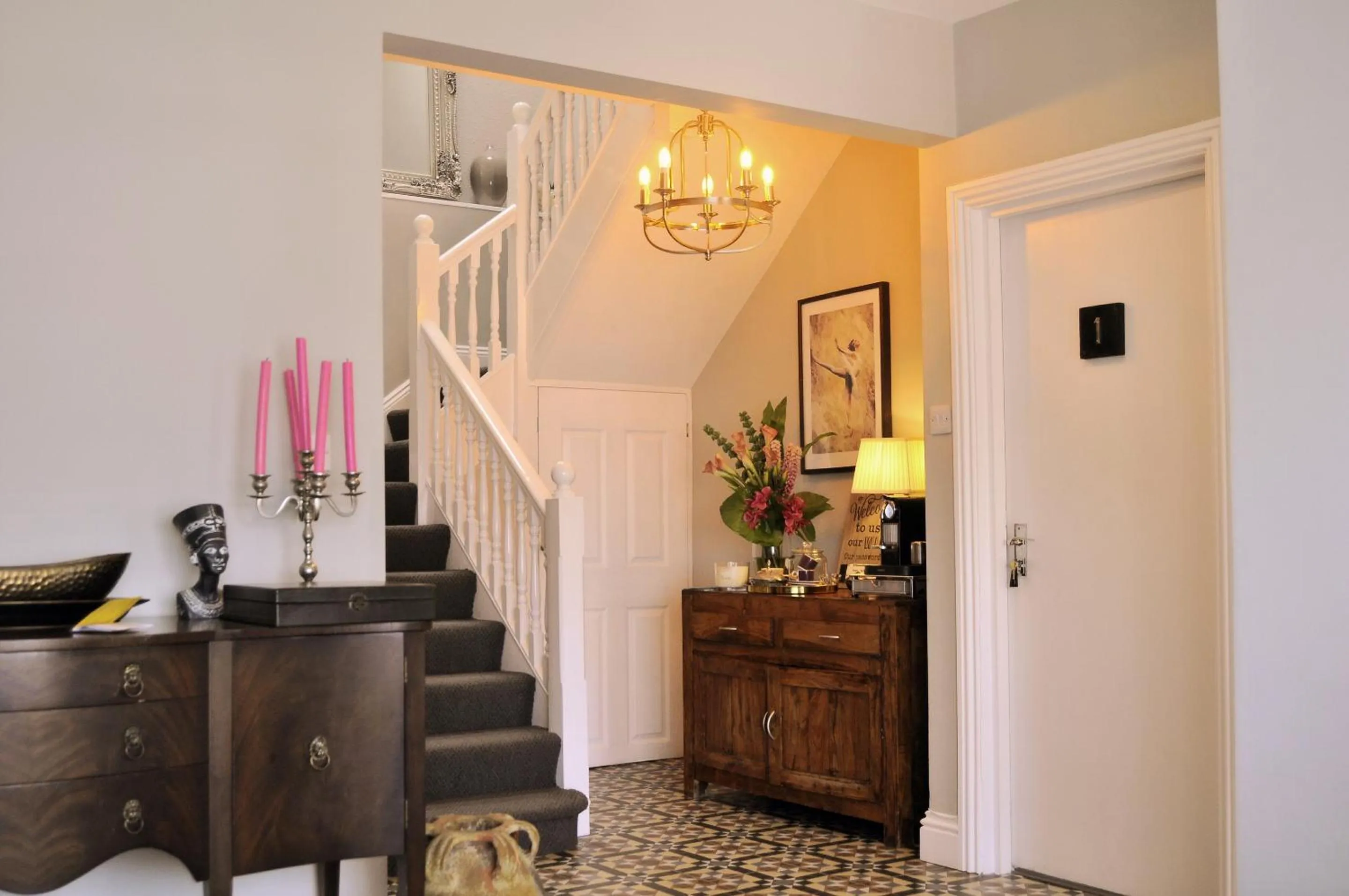 Lobby or reception in Skyline Guesthouse