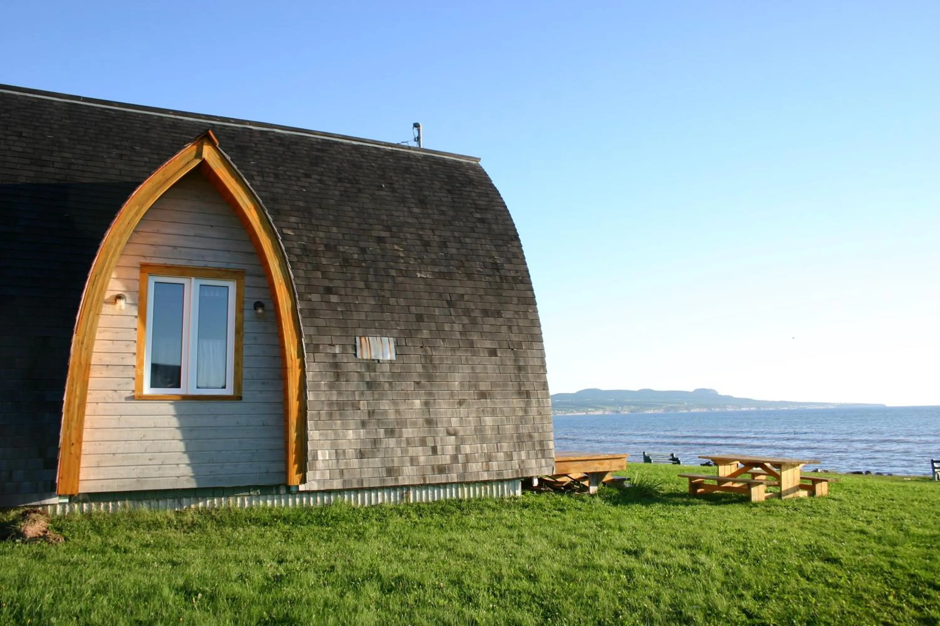 Facade/entrance in Chalets Nature Océan