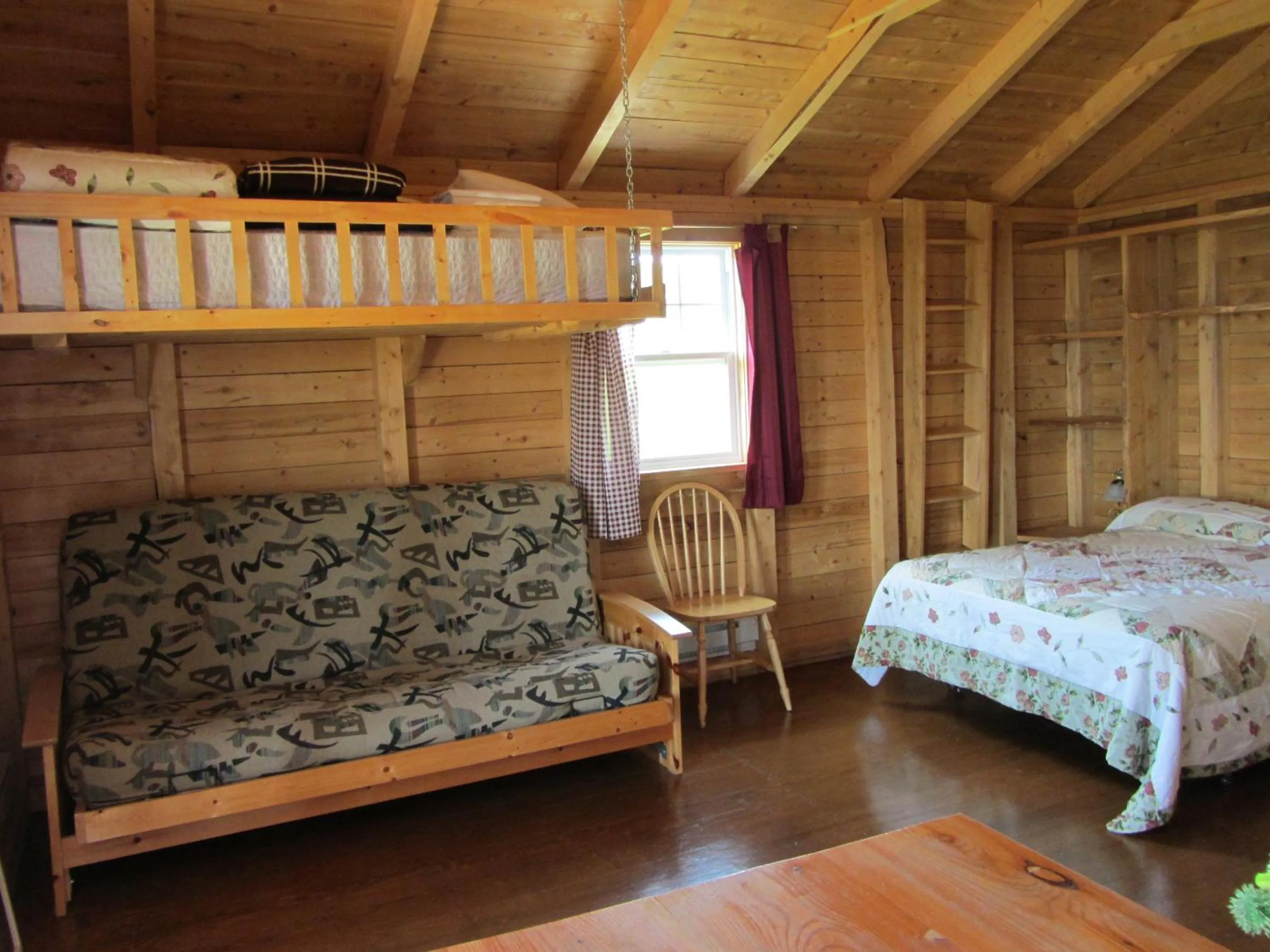 Photo of the whole room, Bed in Chalets Nature Océan