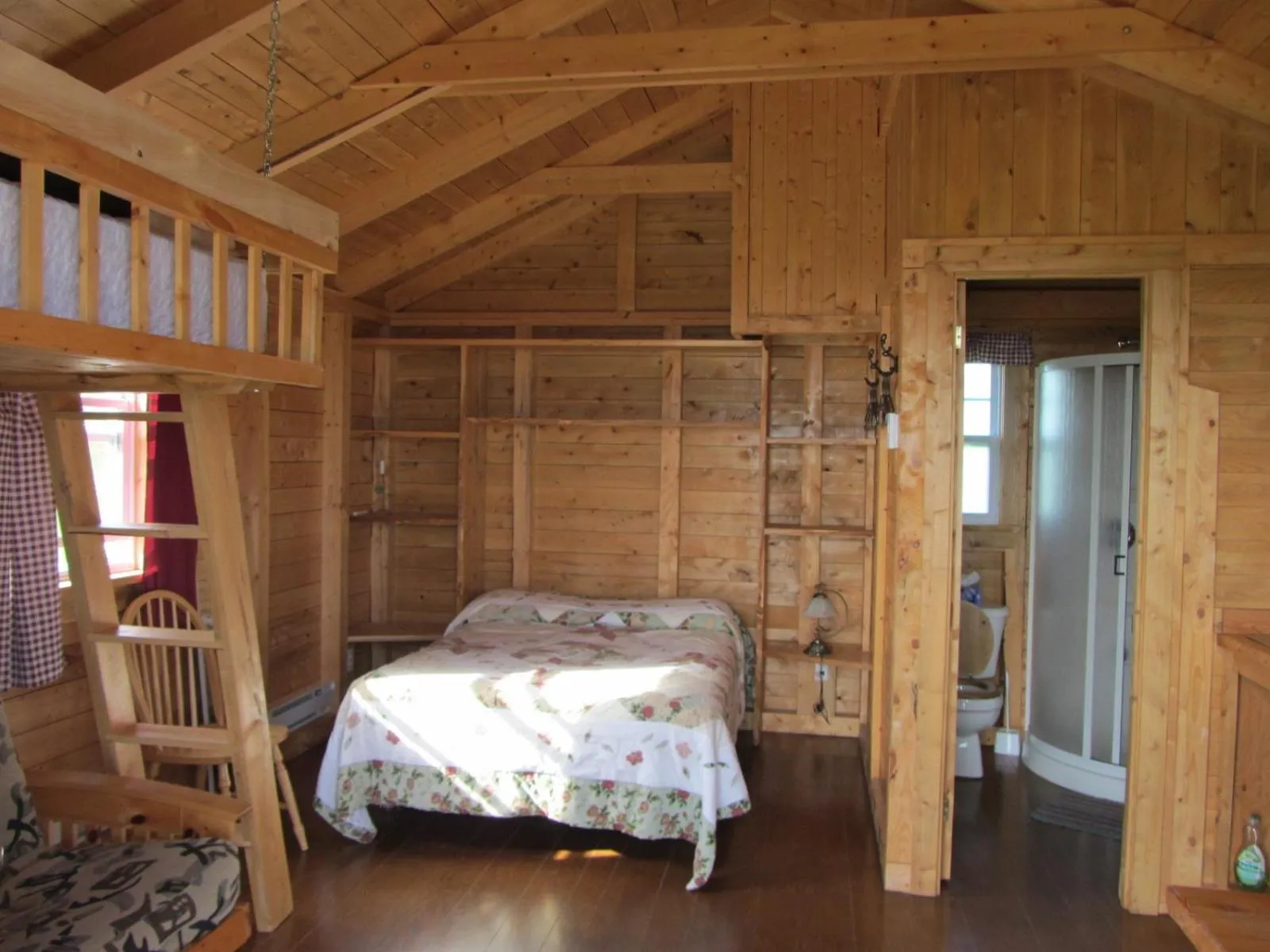 Bedroom, Bed in Chalets Nature Océan
