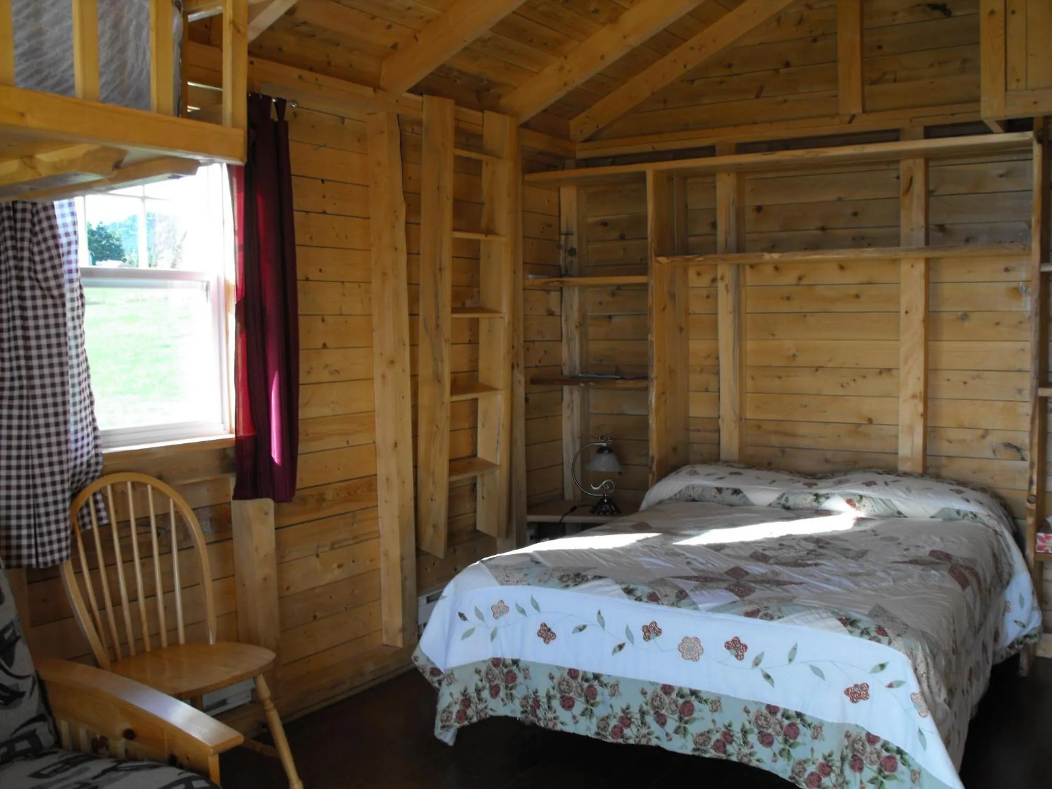 Bed in Chalets Nature Océan